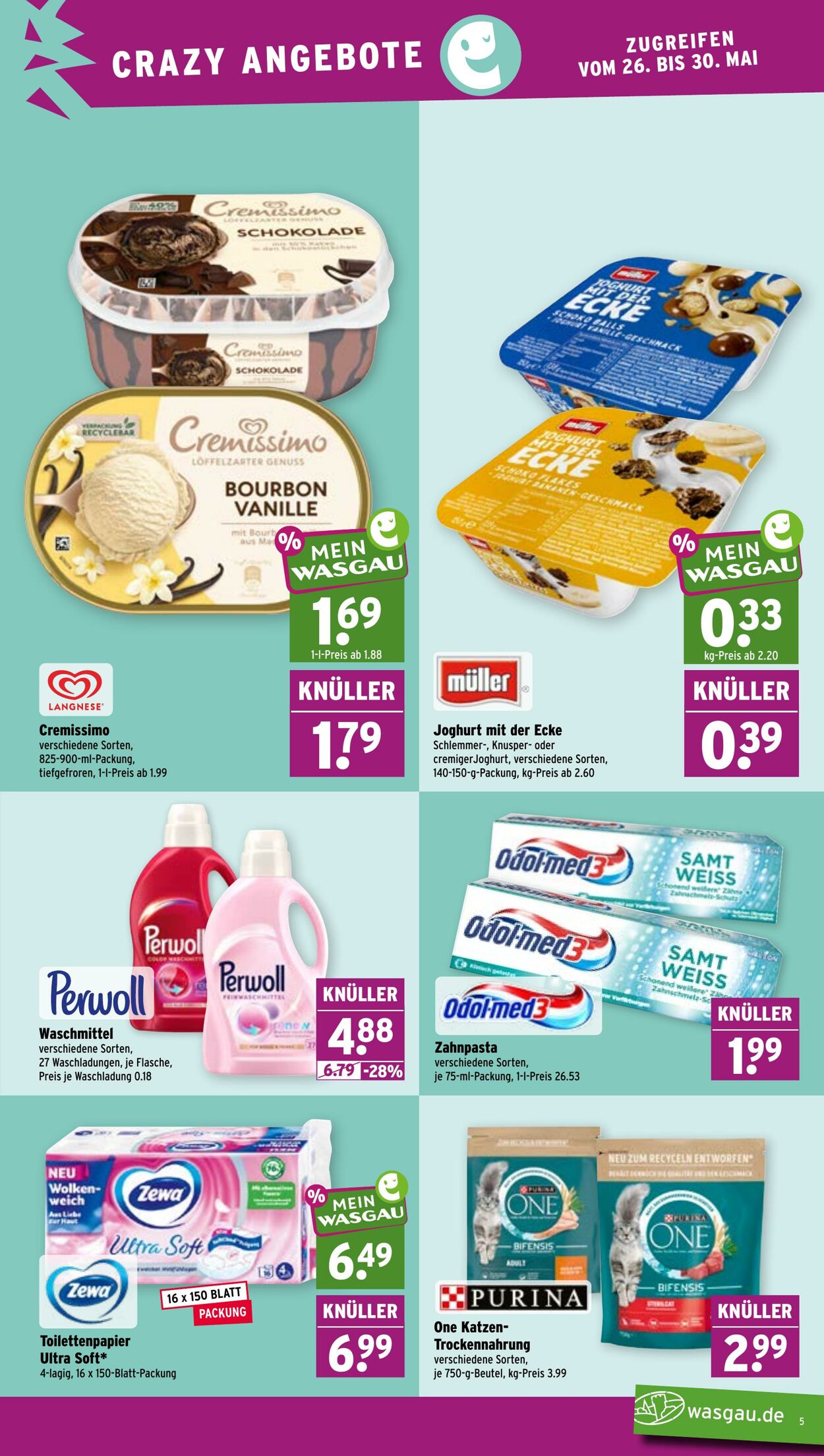 Prospekt Wasgau 25.05.2026 - 30.05.2026
