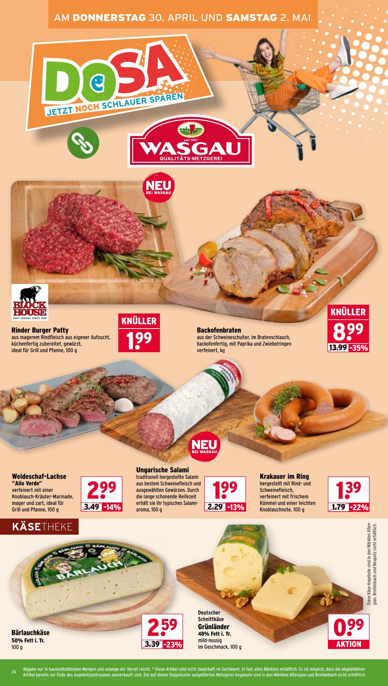 Prospekt Wasgau 20.04.2026 - 25.04.2026