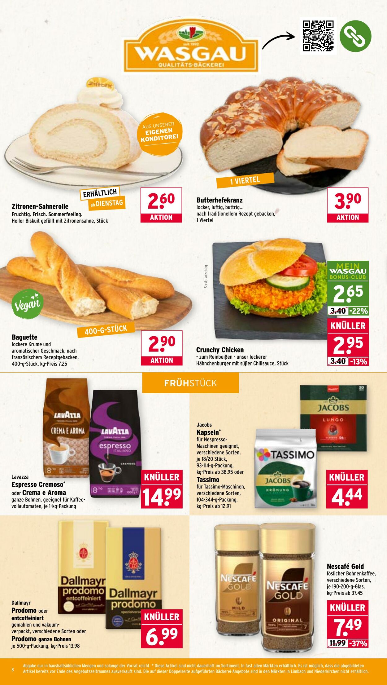 Prospekt Wasgau 20.04.2026 - 25.04.2026