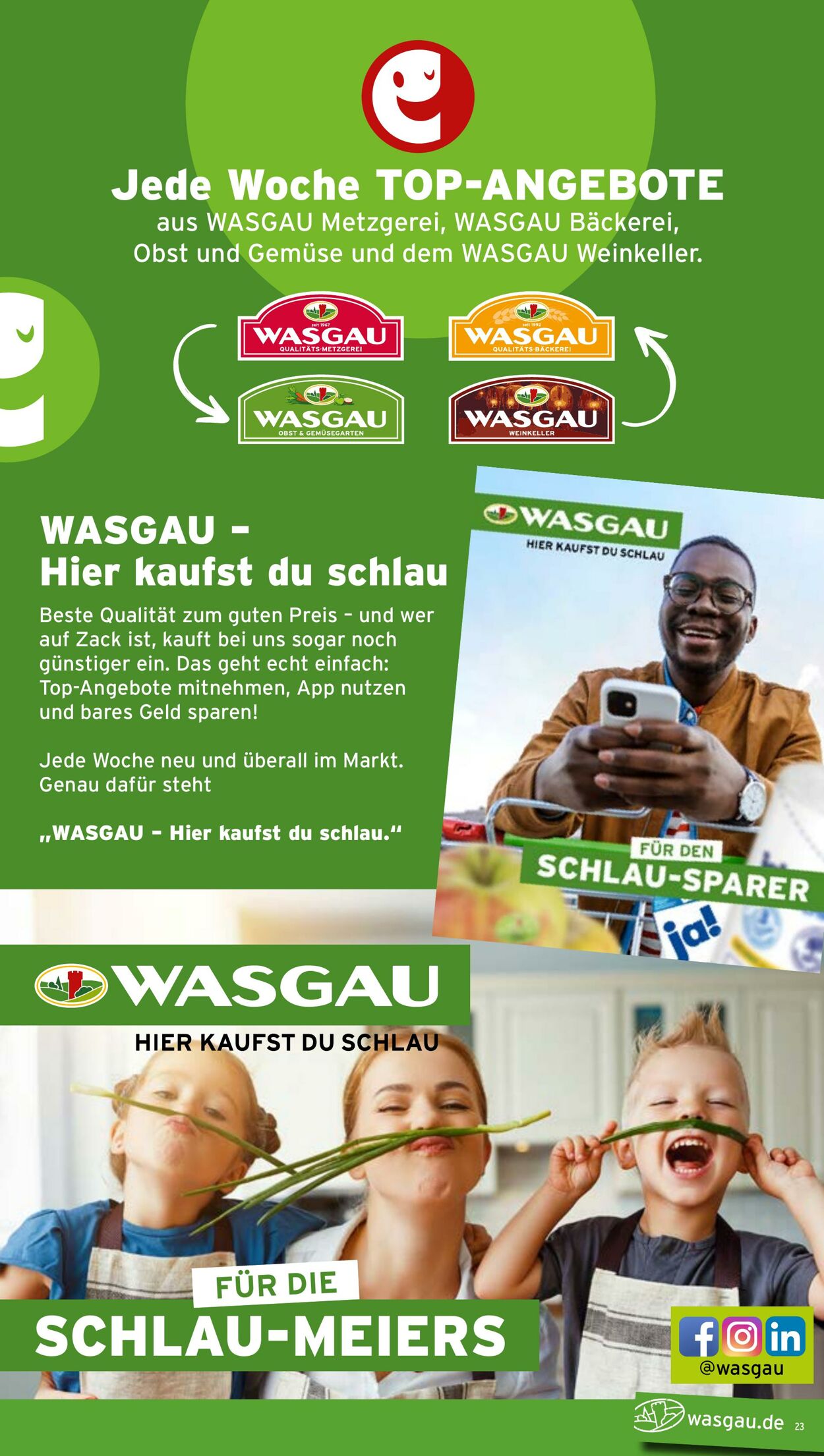Prospekt Wasgau 20.04.2026 - 25.04.2026