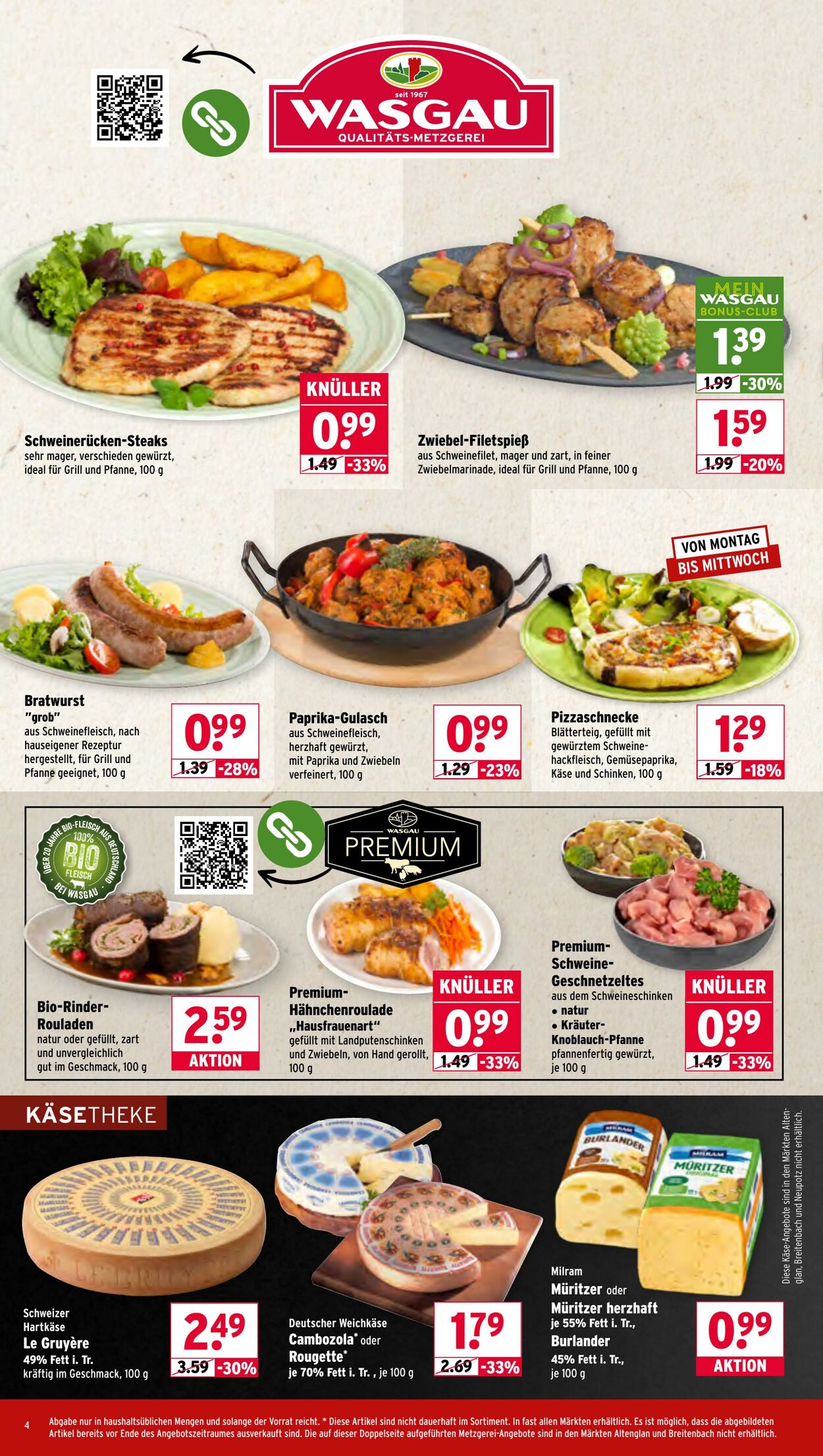 Prospekt Wasgau 23.03.2026 - 28.03.2026