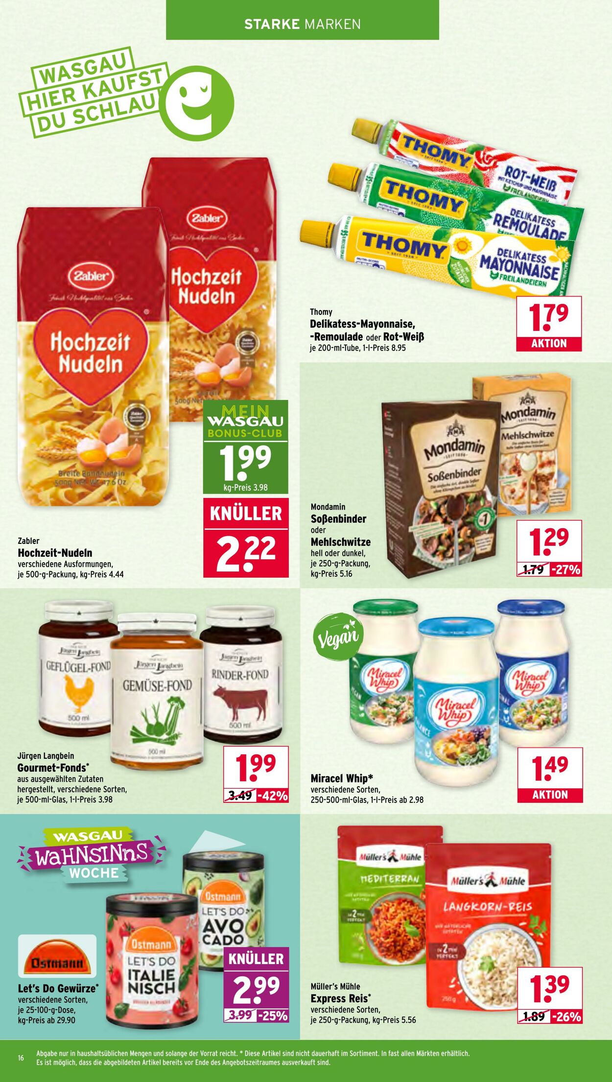 Prospekt Wasgau 23.03.2026 - 28.03.2026