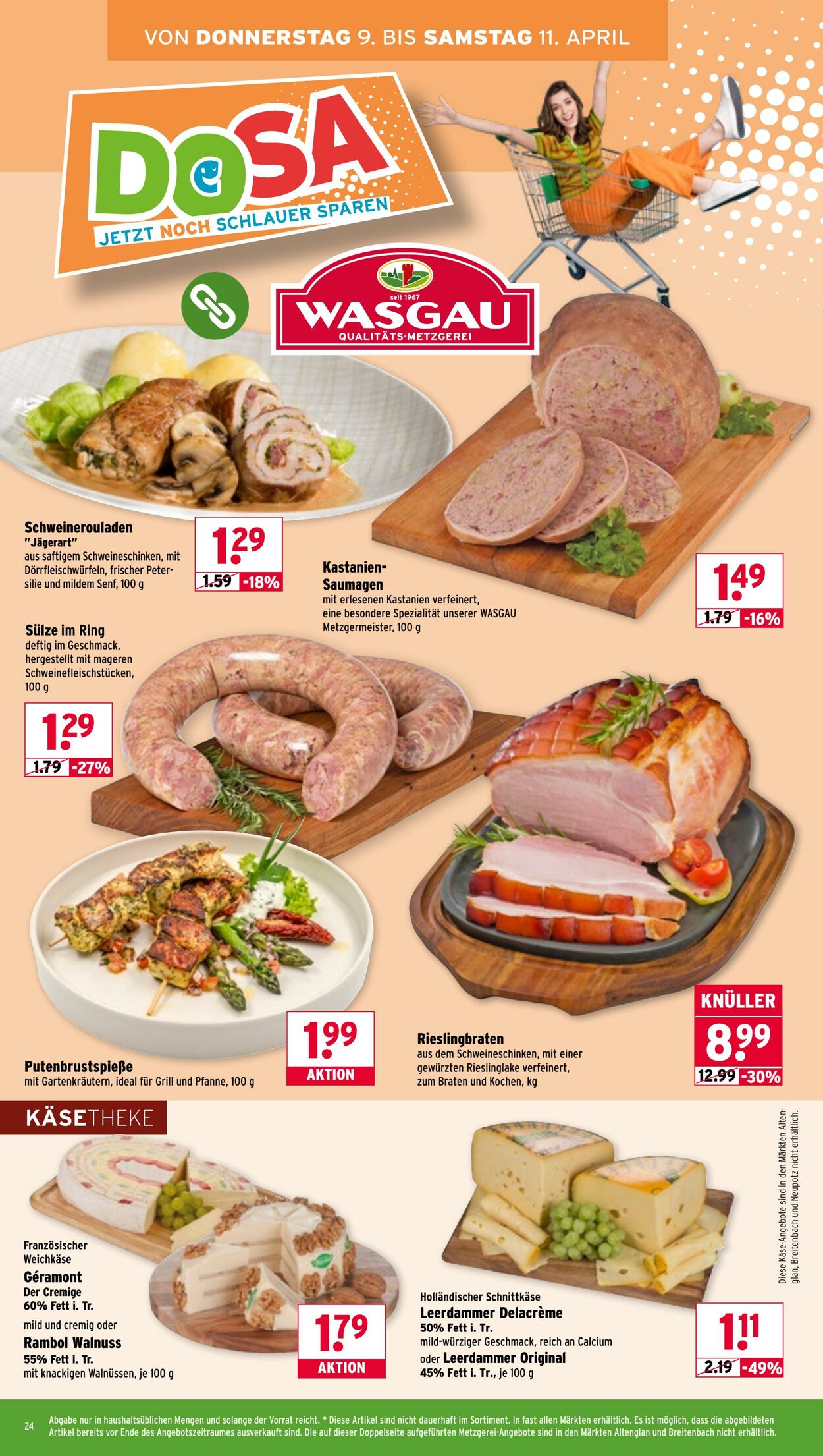 Prospekt Wasgau 30.03.2026 - 04.04.2026