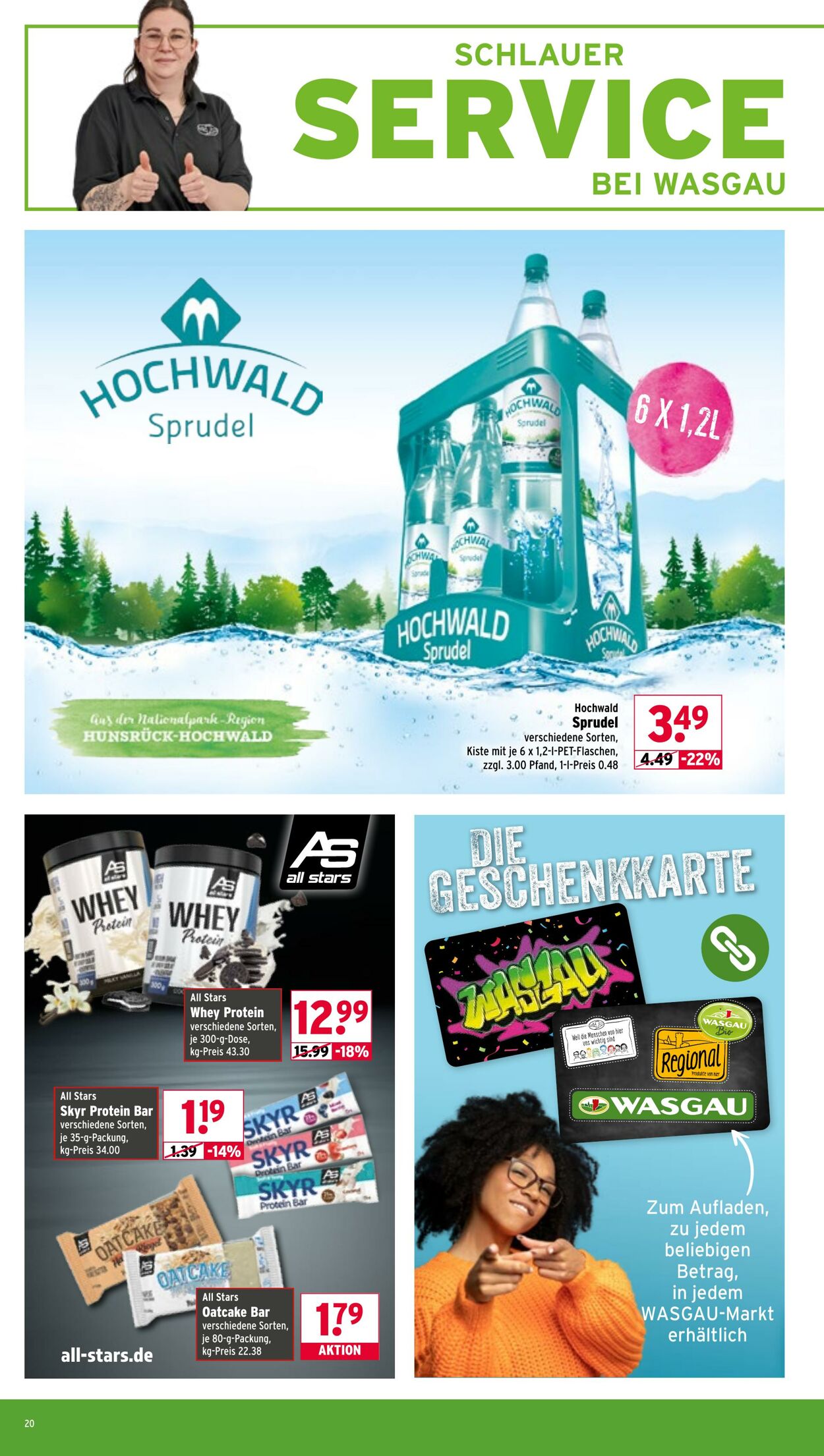 Prospekt Wasgau 30.03.2026 - 04.04.2026