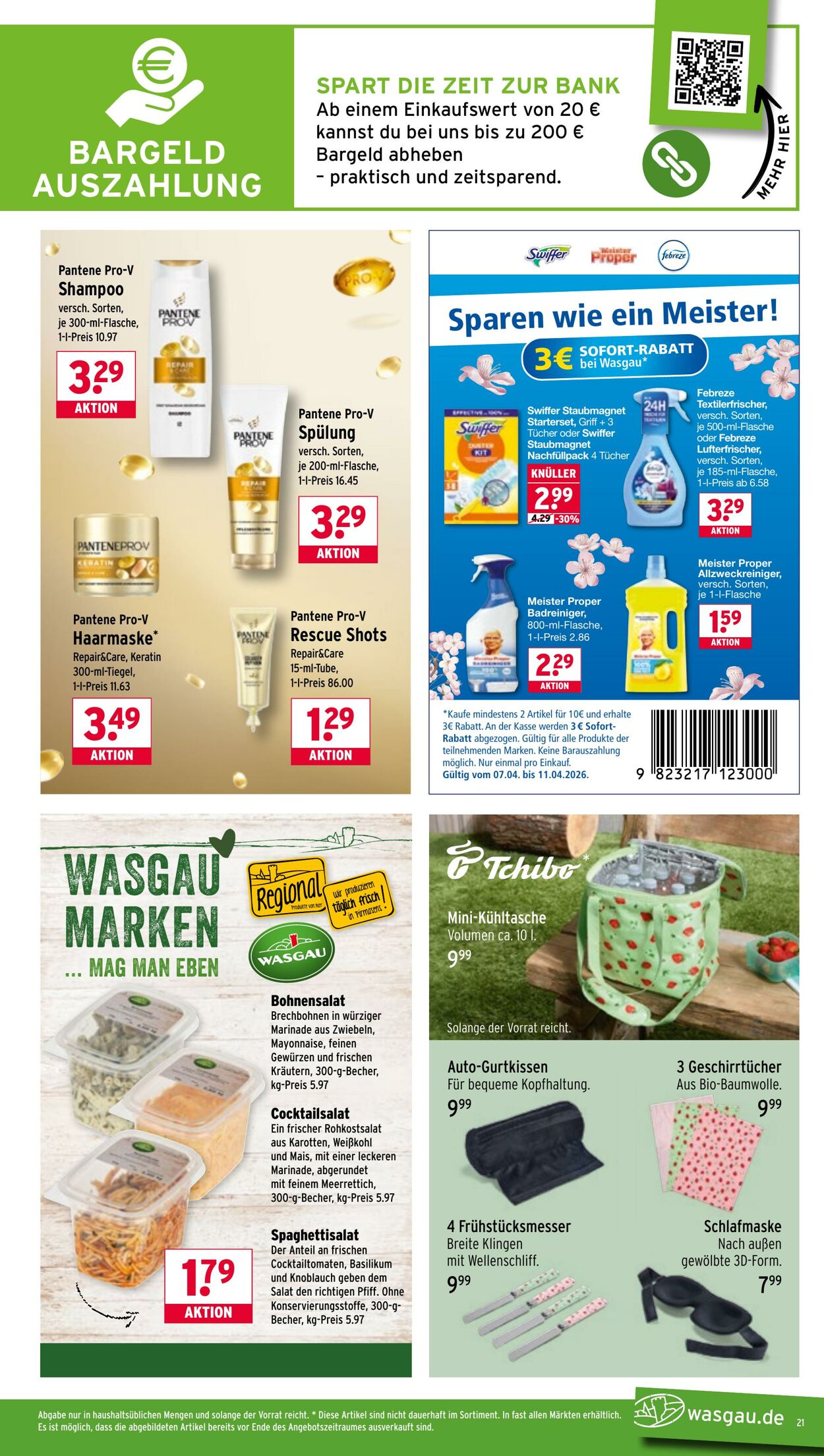 Prospekt Wasgau 06.04.2026 - 11.04.2026