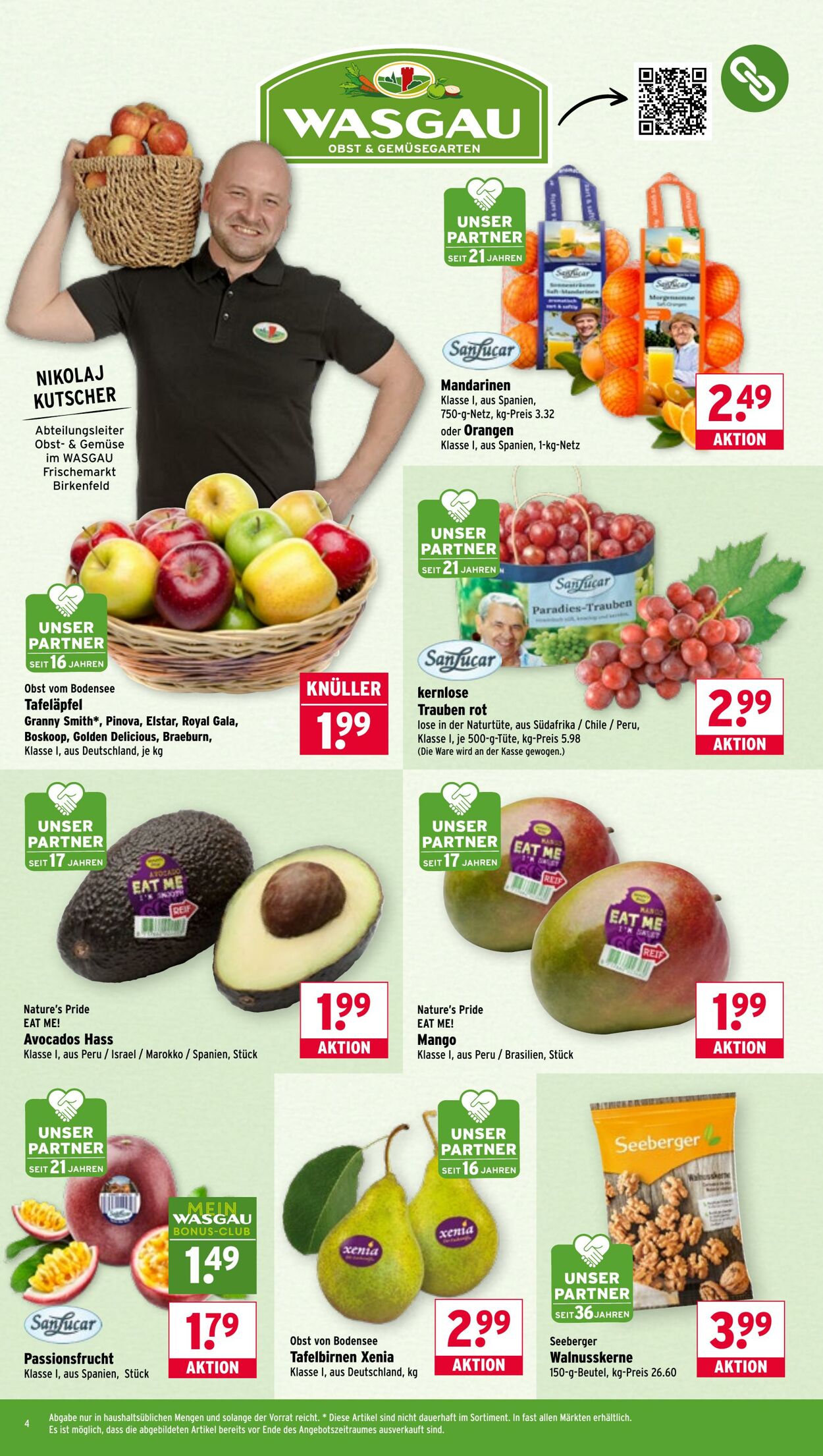 Prospekt Wasgau 06.04.2026 - 11.04.2026