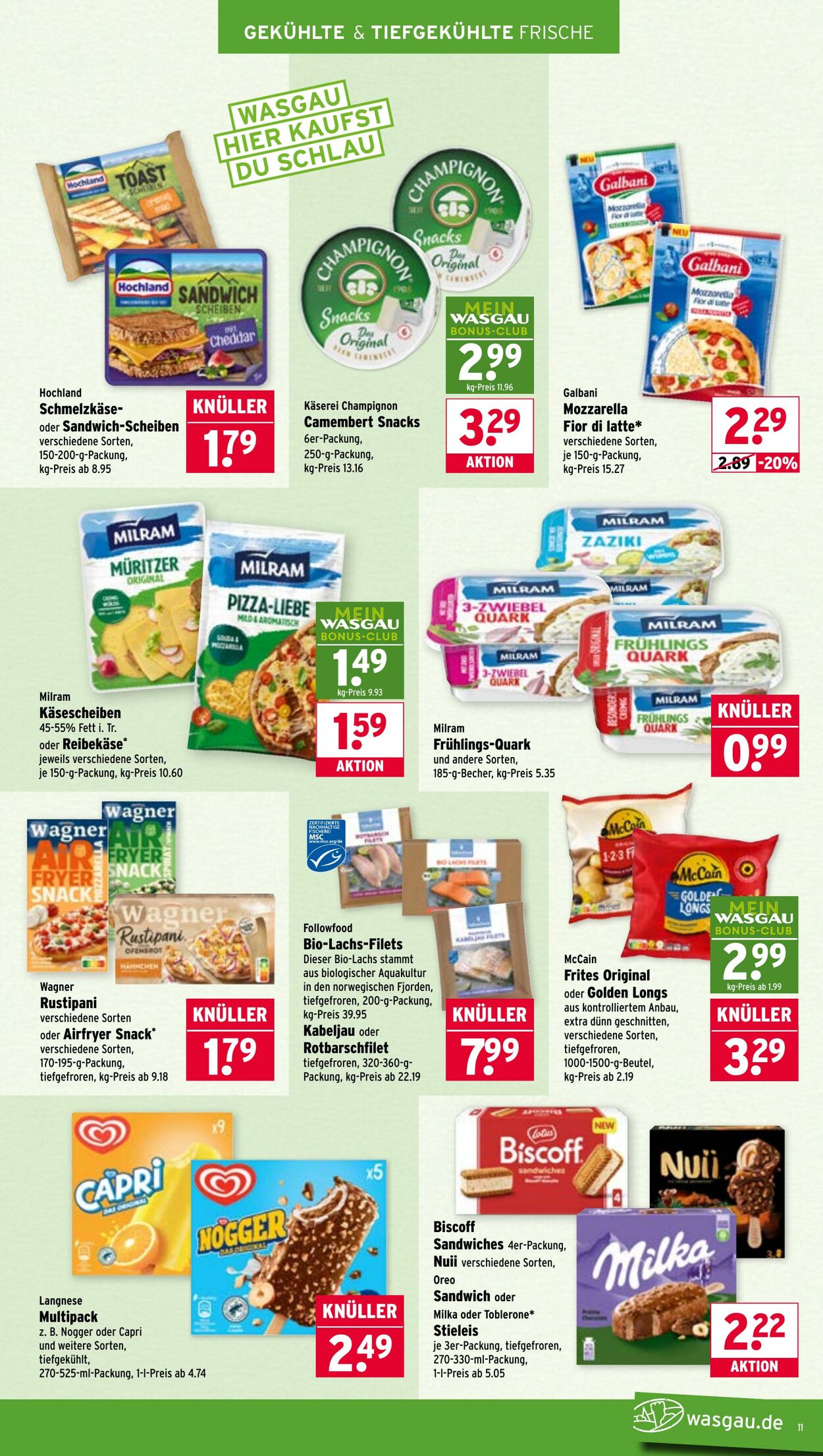 Prospekt Wasgau 06.04.2026 - 11.04.2026