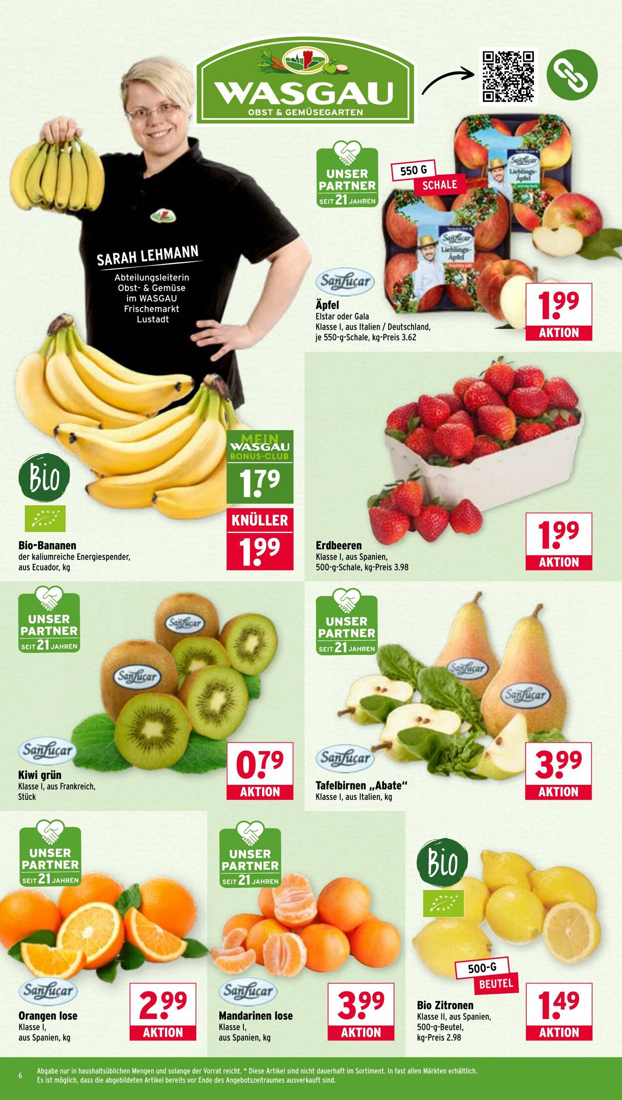 Prospekt Wasgau 06.04.2026 - 11.04.2026