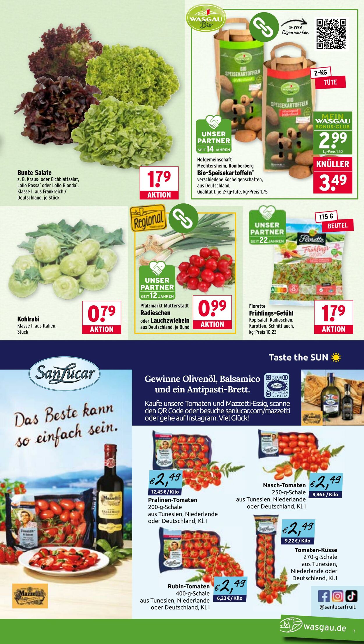 Prospekt Wasgau 06.04.2026 - 11.04.2026