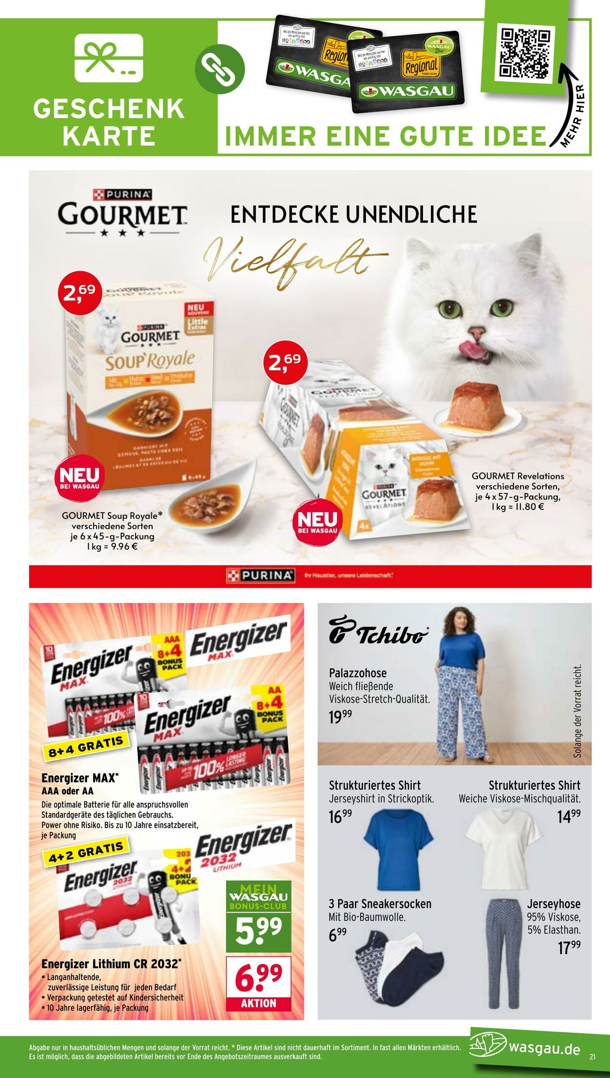 Prospekt Wasgau 06.04.2026 - 11.04.2026