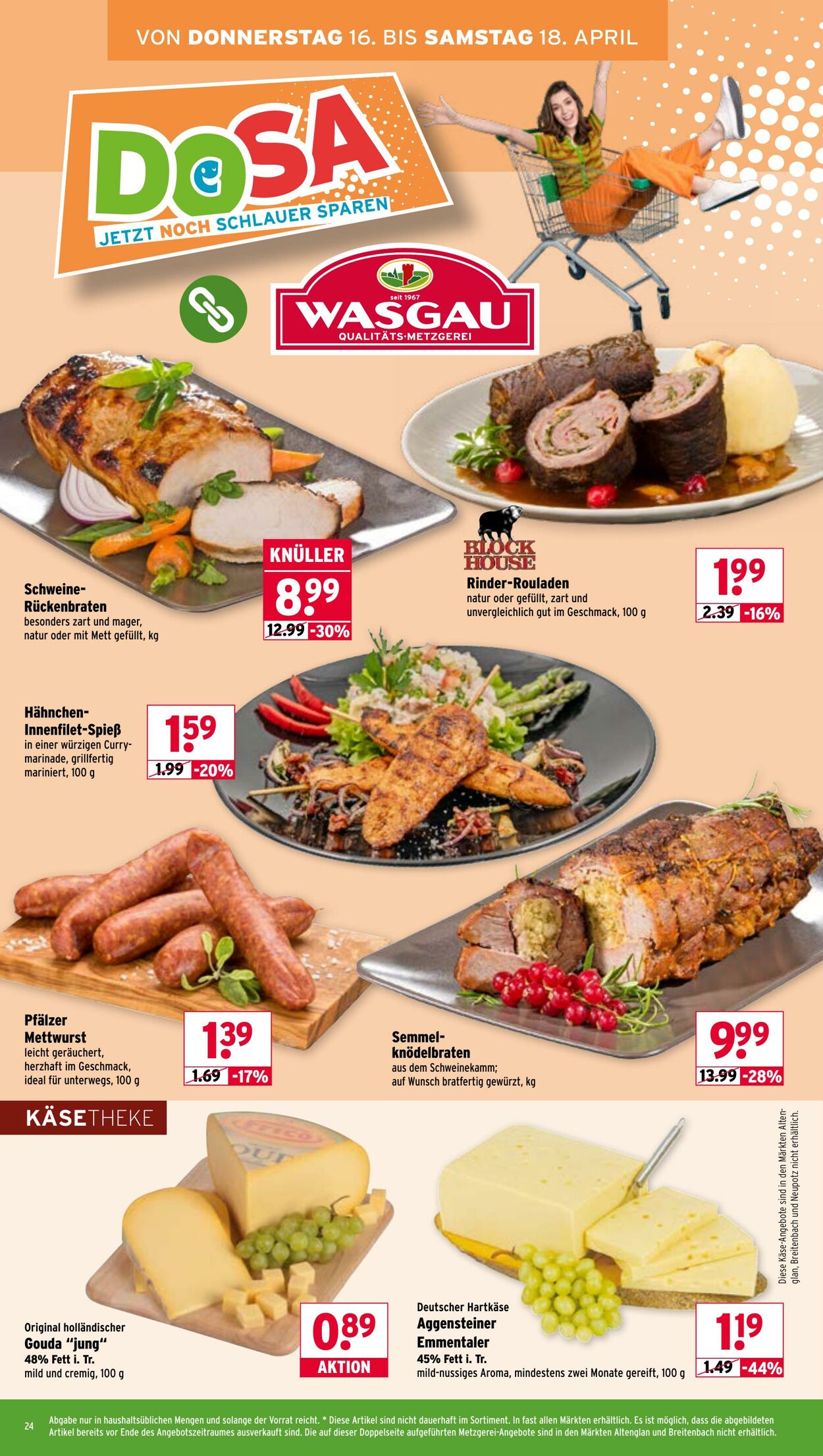 Prospekt Wasgau 06.04.2026 - 11.04.2026