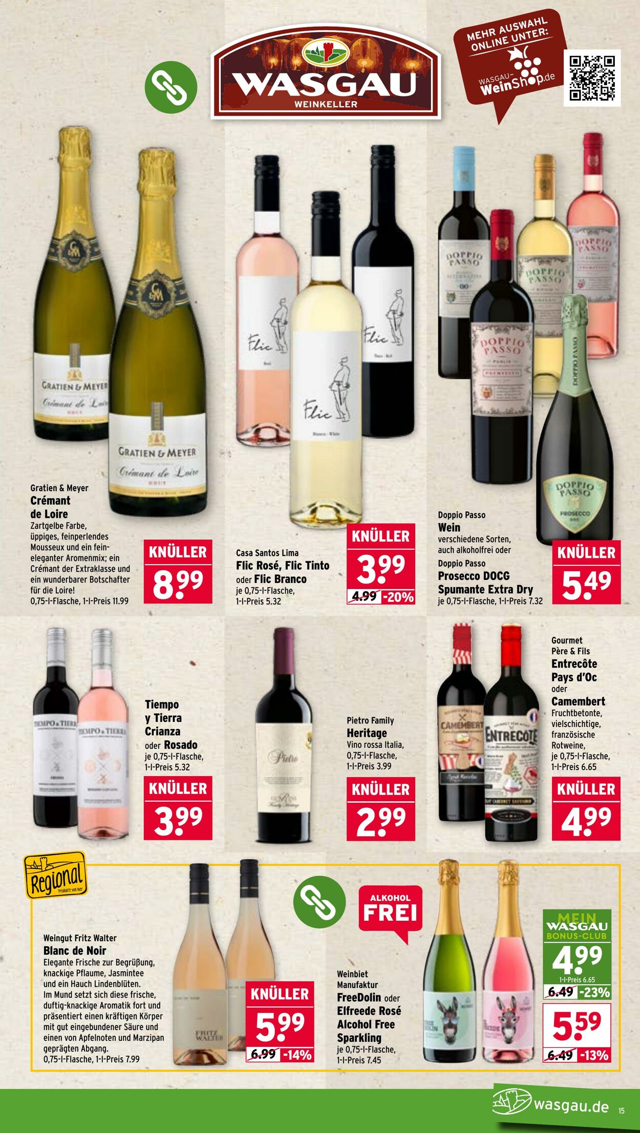 Prospekt Wasgau 06.04.2026 - 11.04.2026