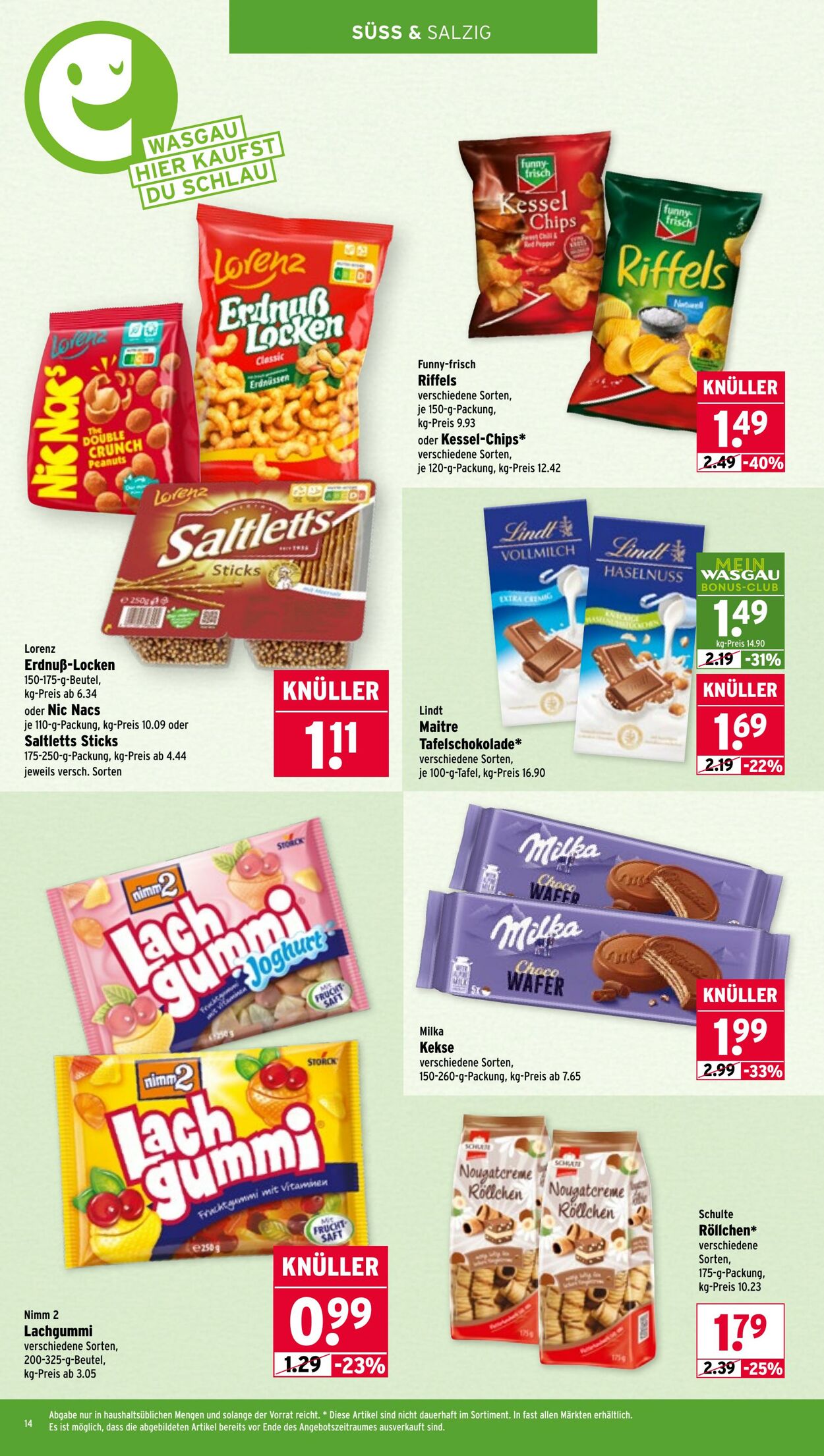 Prospekt Wasgau 20.04.2026 - 25.04.2026