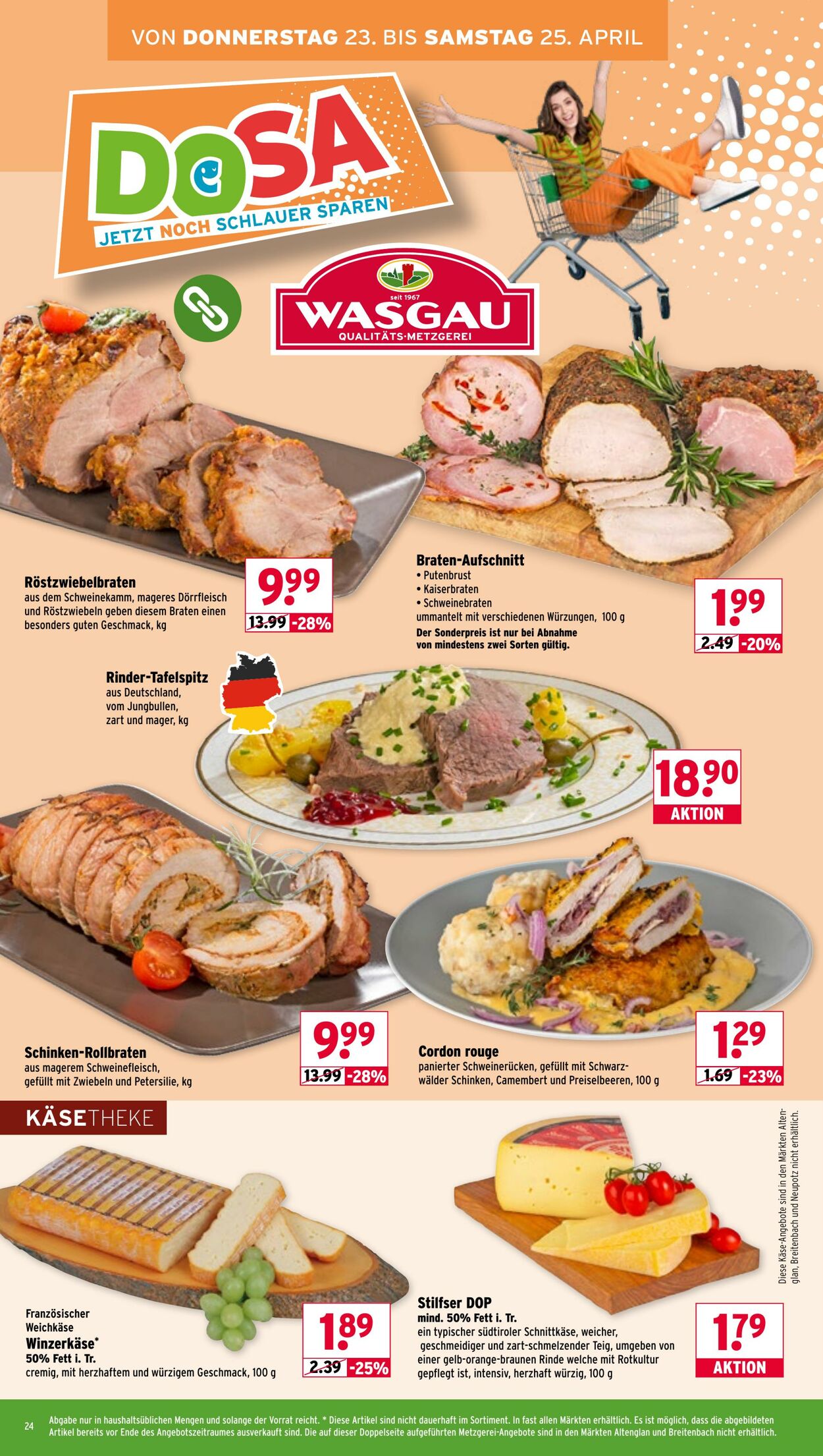 Prospekt Wasgau 20.04.2026 - 25.04.2026