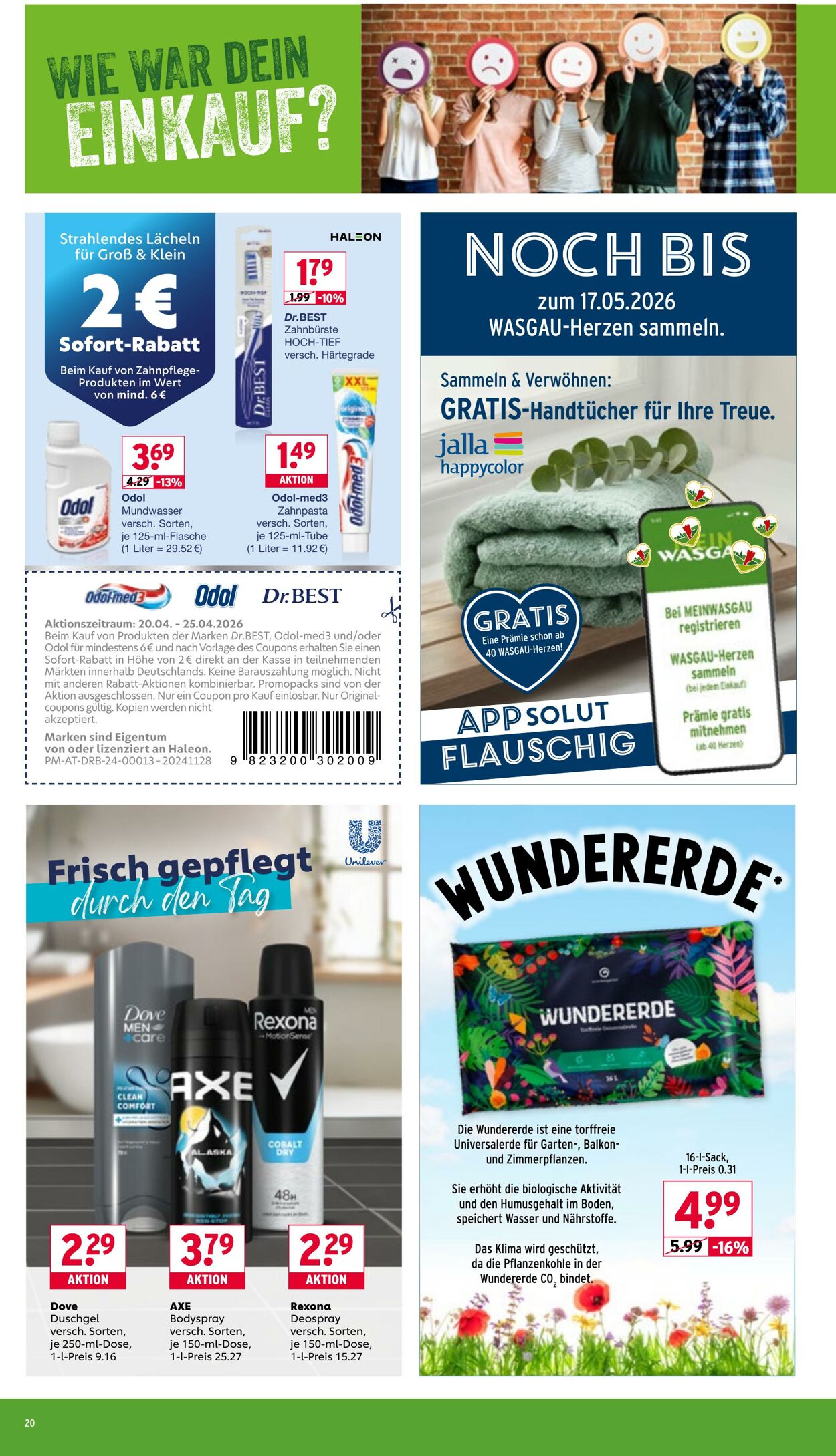 Prospekt Wasgau 20.04.2026 - 25.04.2026