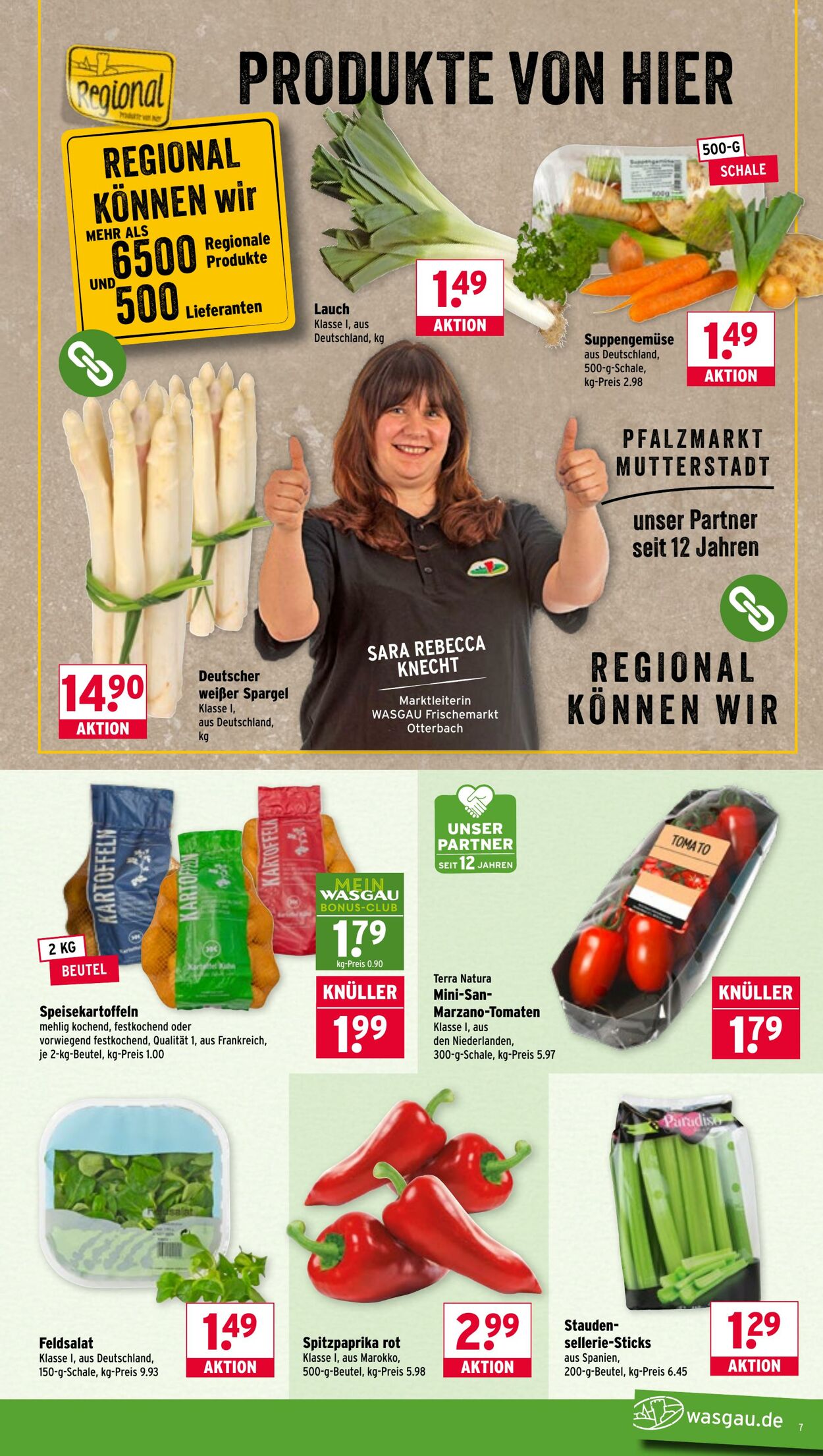 Prospekt Wasgau 20.04.2026 - 25.04.2026
