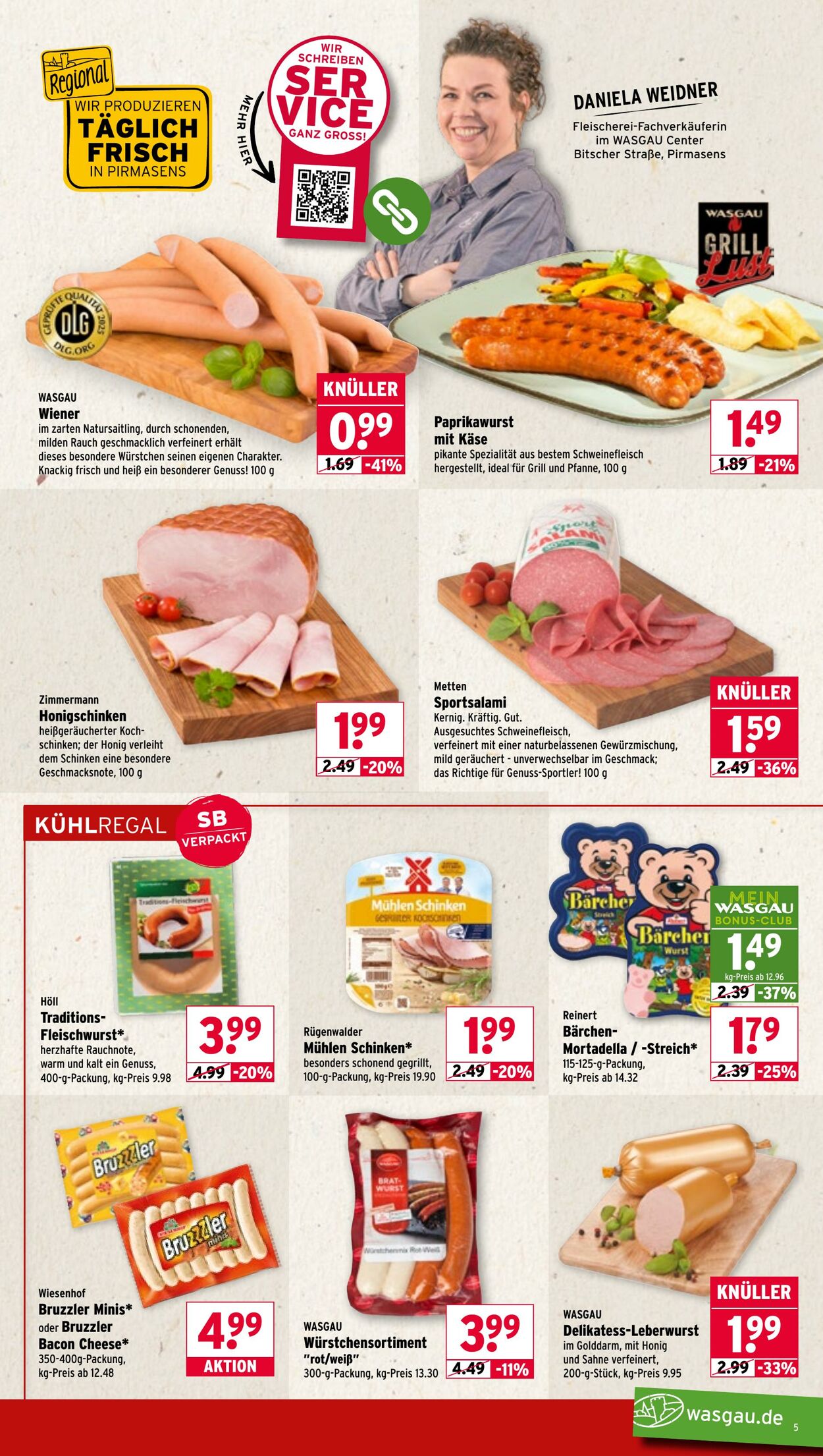 Prospekt Wasgau 20.04.2026 - 25.04.2026