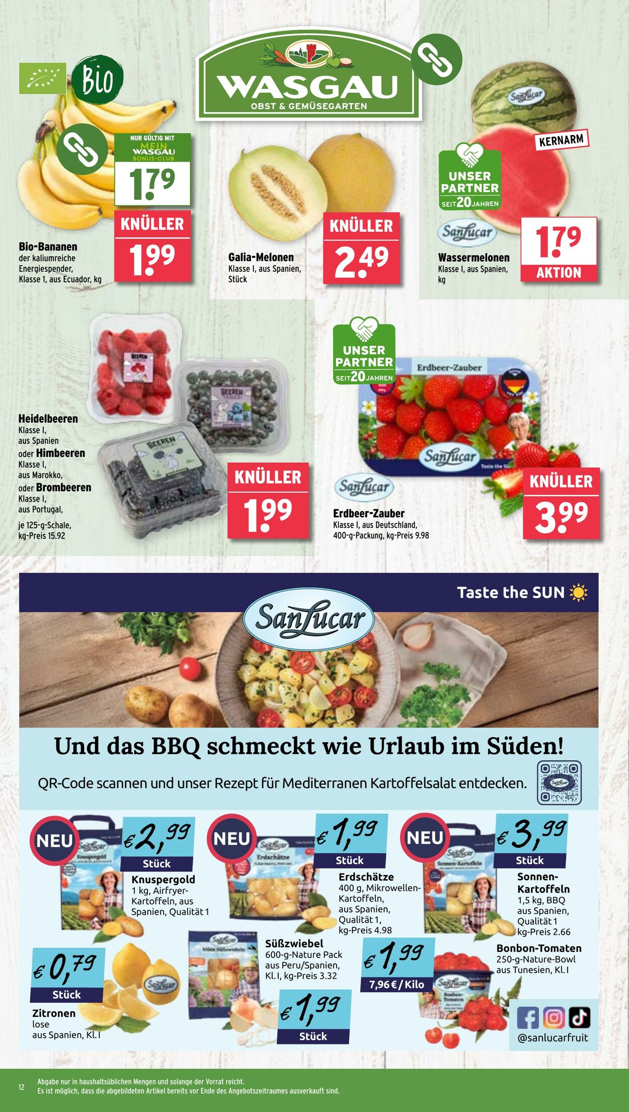 Prospekt Wasgau 02.06.2025 - 07.06.2025