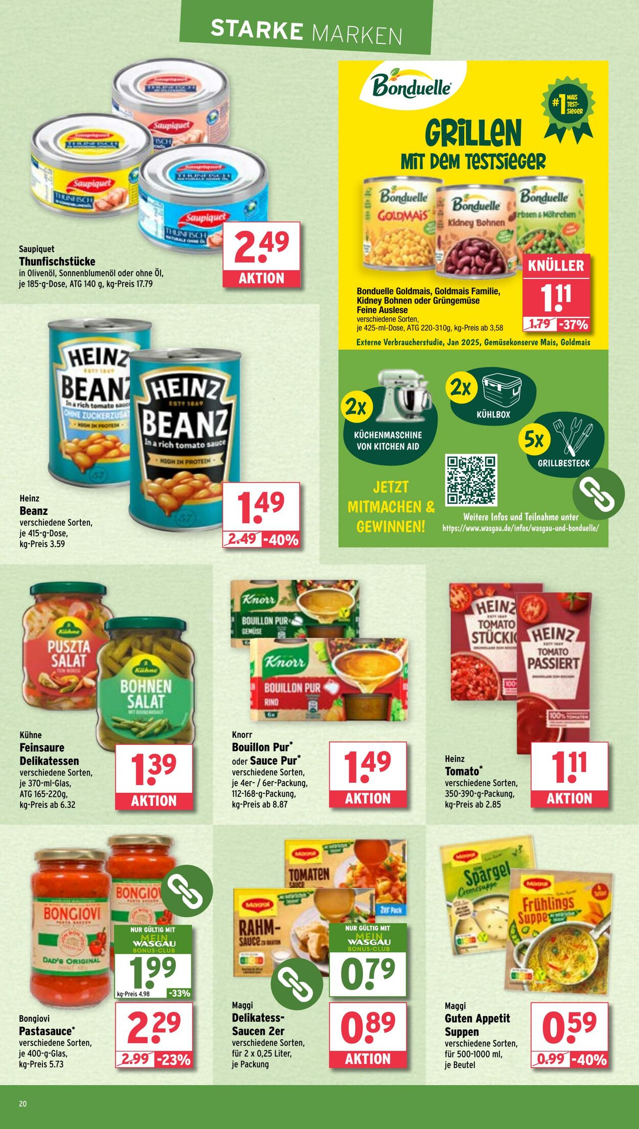 Prospekt Wasgau 02.06.2025 - 07.06.2025