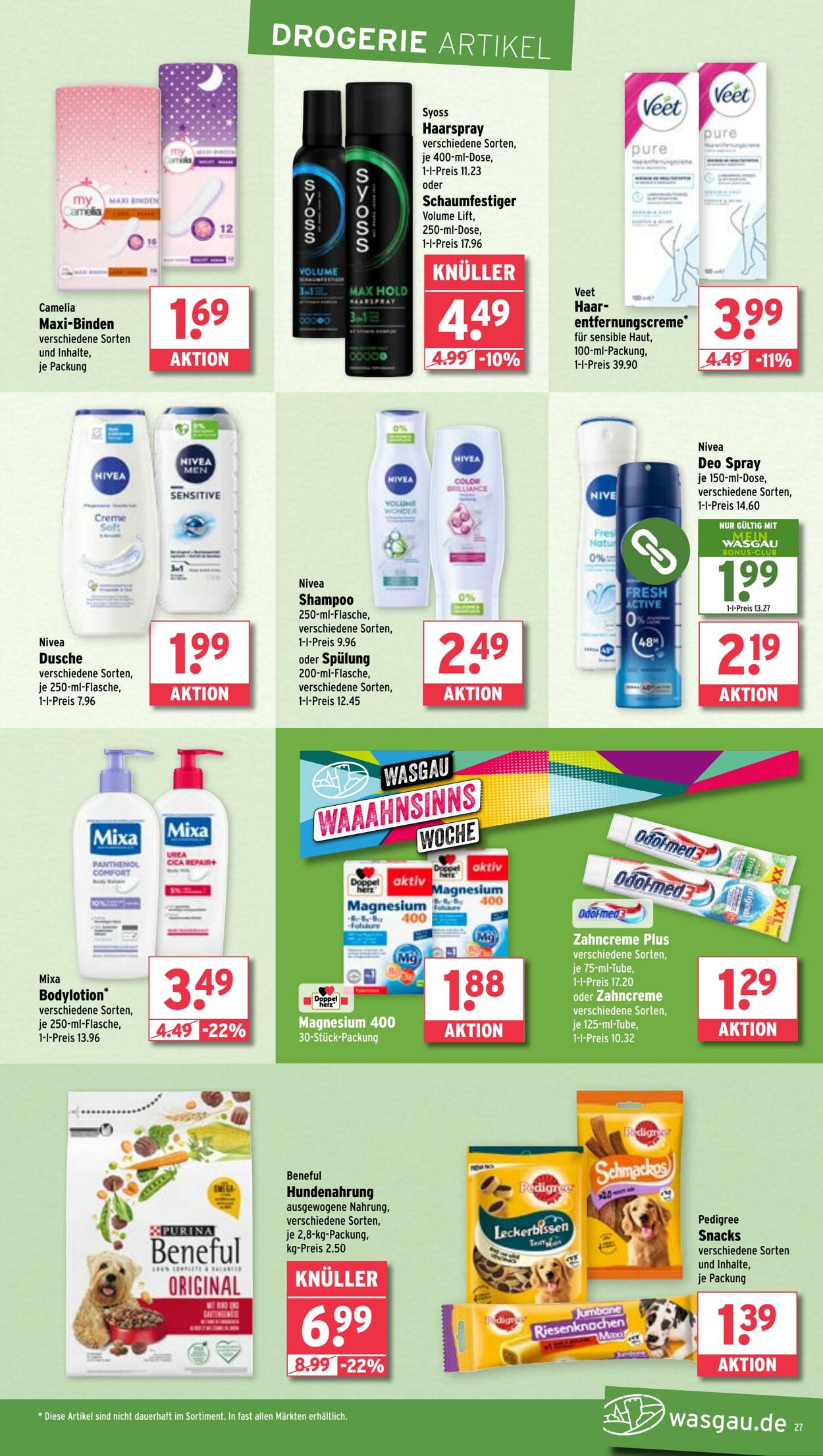Prospekt Wasgau 02.06.2025 - 07.06.2025