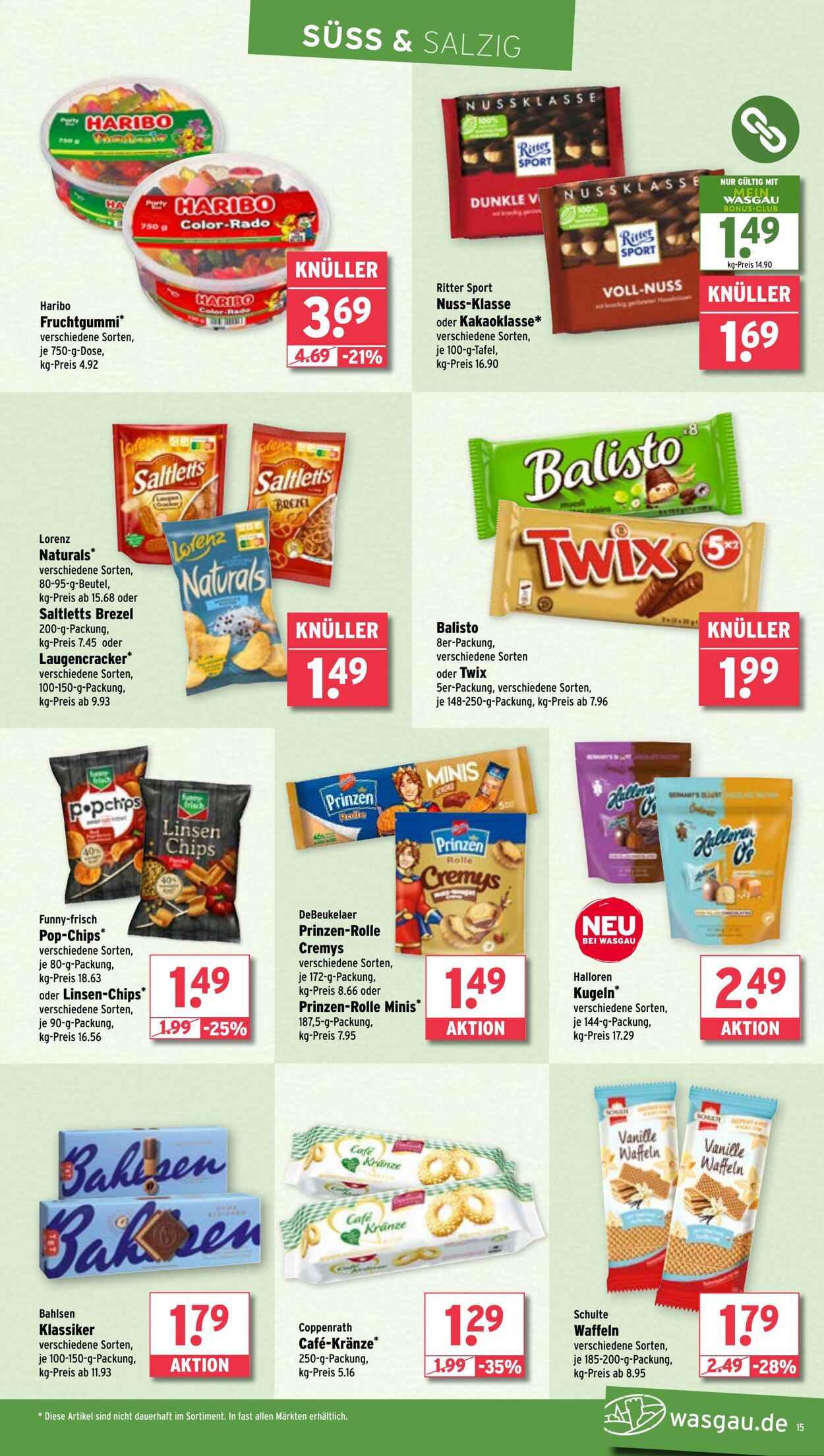 Prospekt Wasgau 09.06.2025 - 14.06.2025