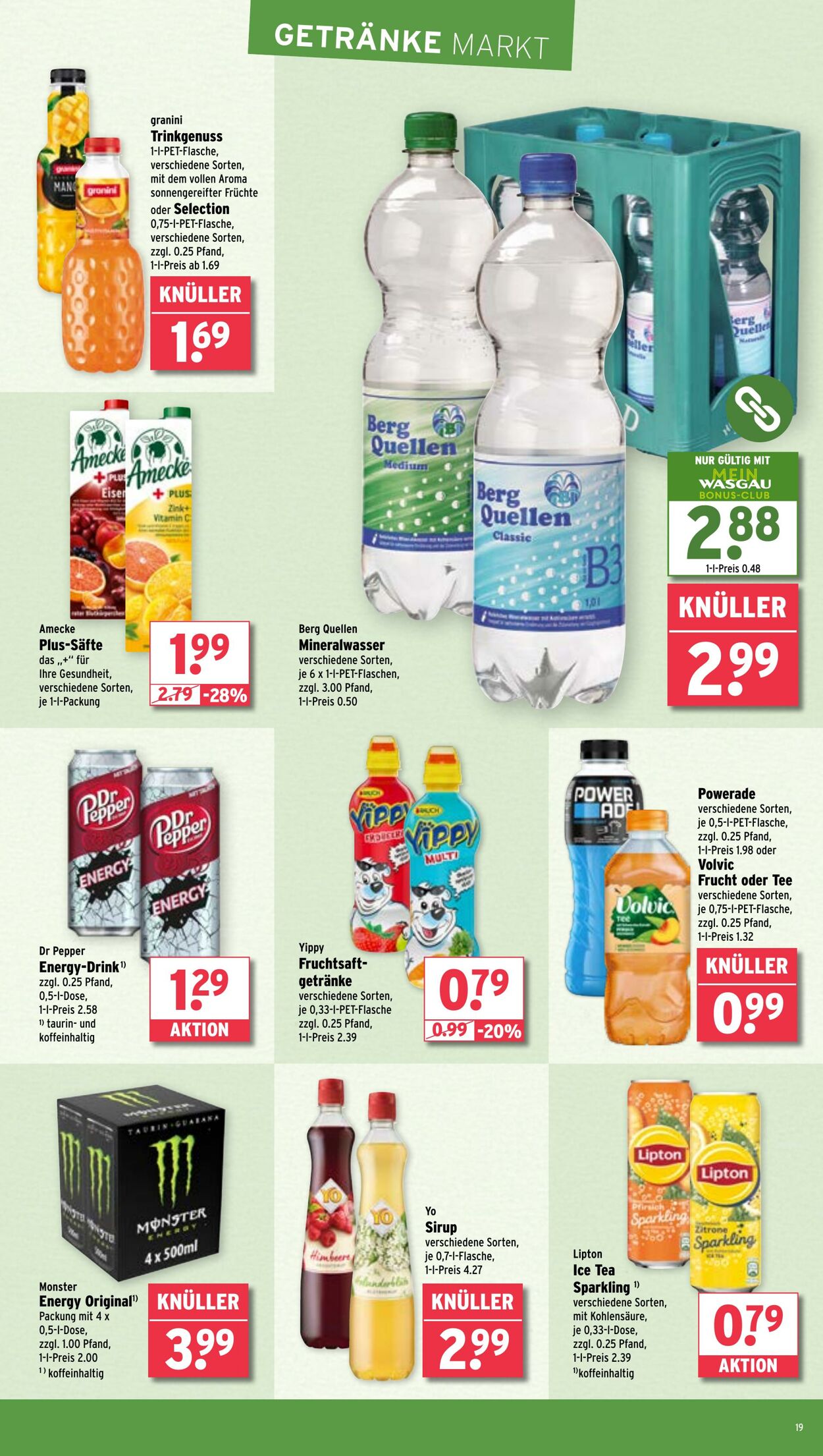 Prospekt Wasgau 09.06.2025 - 14.06.2025