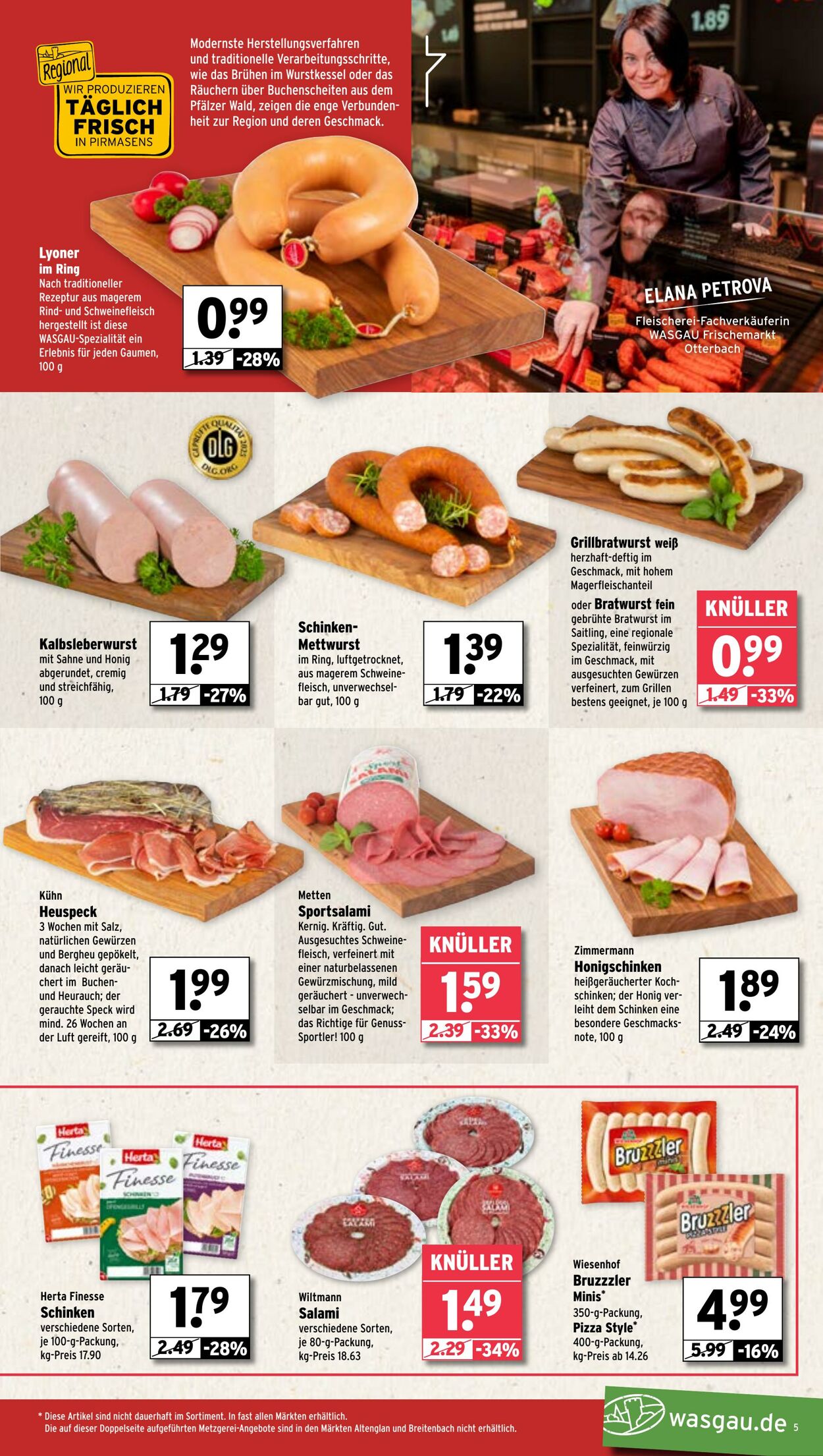 Prospekt Wasgau 09.06.2025 - 14.06.2025