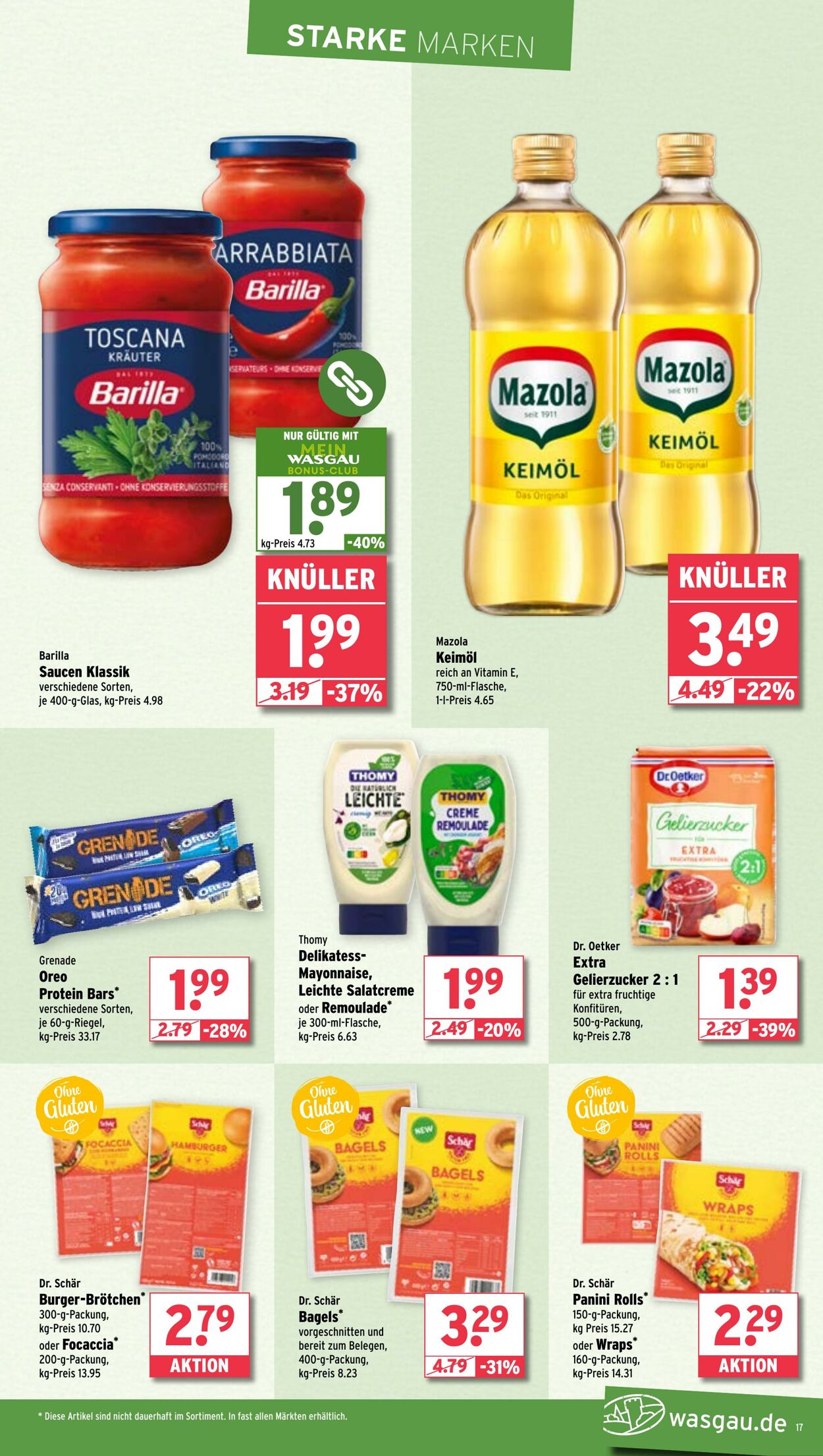 Prospekt Wasgau 09.06.2025 - 14.06.2025