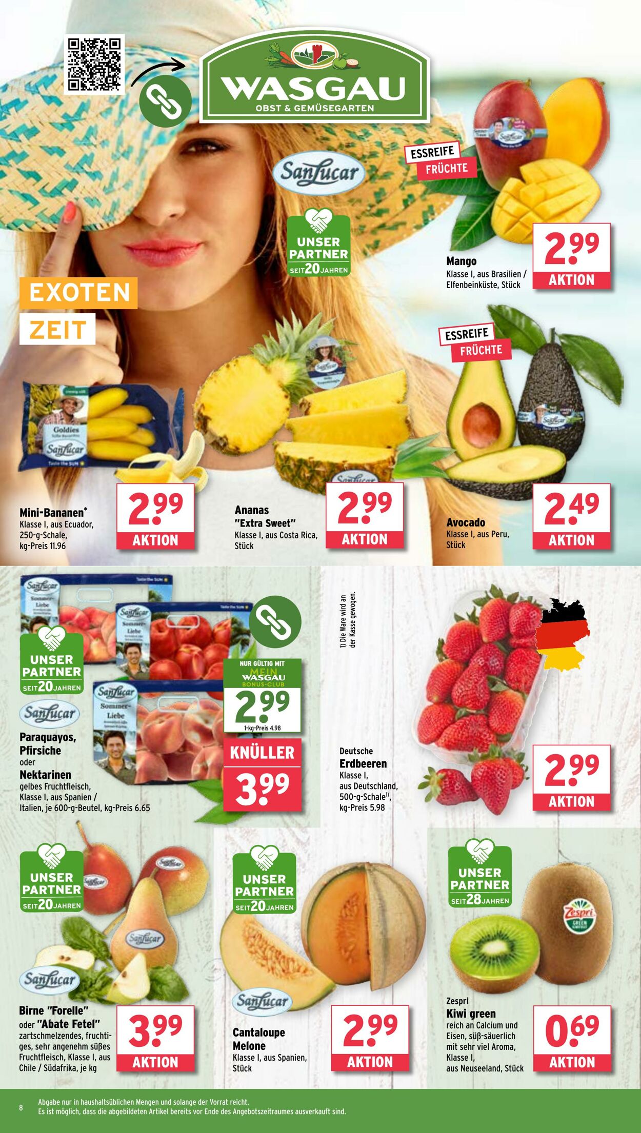 Prospekt Wasgau 09.06.2025 - 14.06.2025