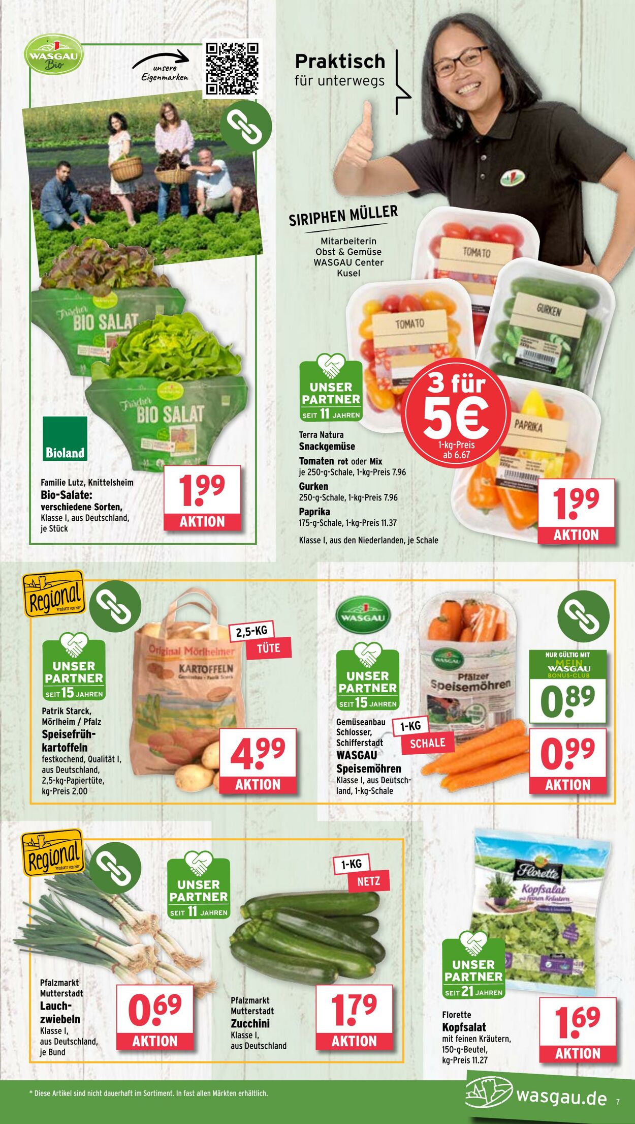 Prospekt Wasgau 16.06.2025 - 21.06.2025