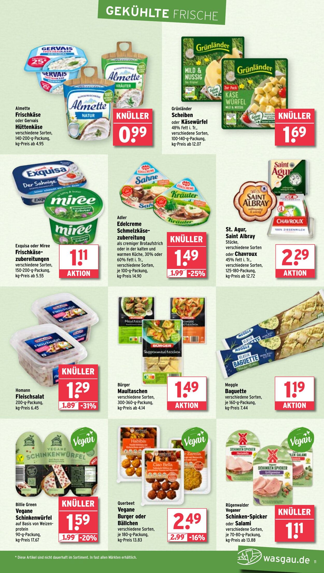 Prospekt Wasgau 16.06.2025 - 21.06.2025