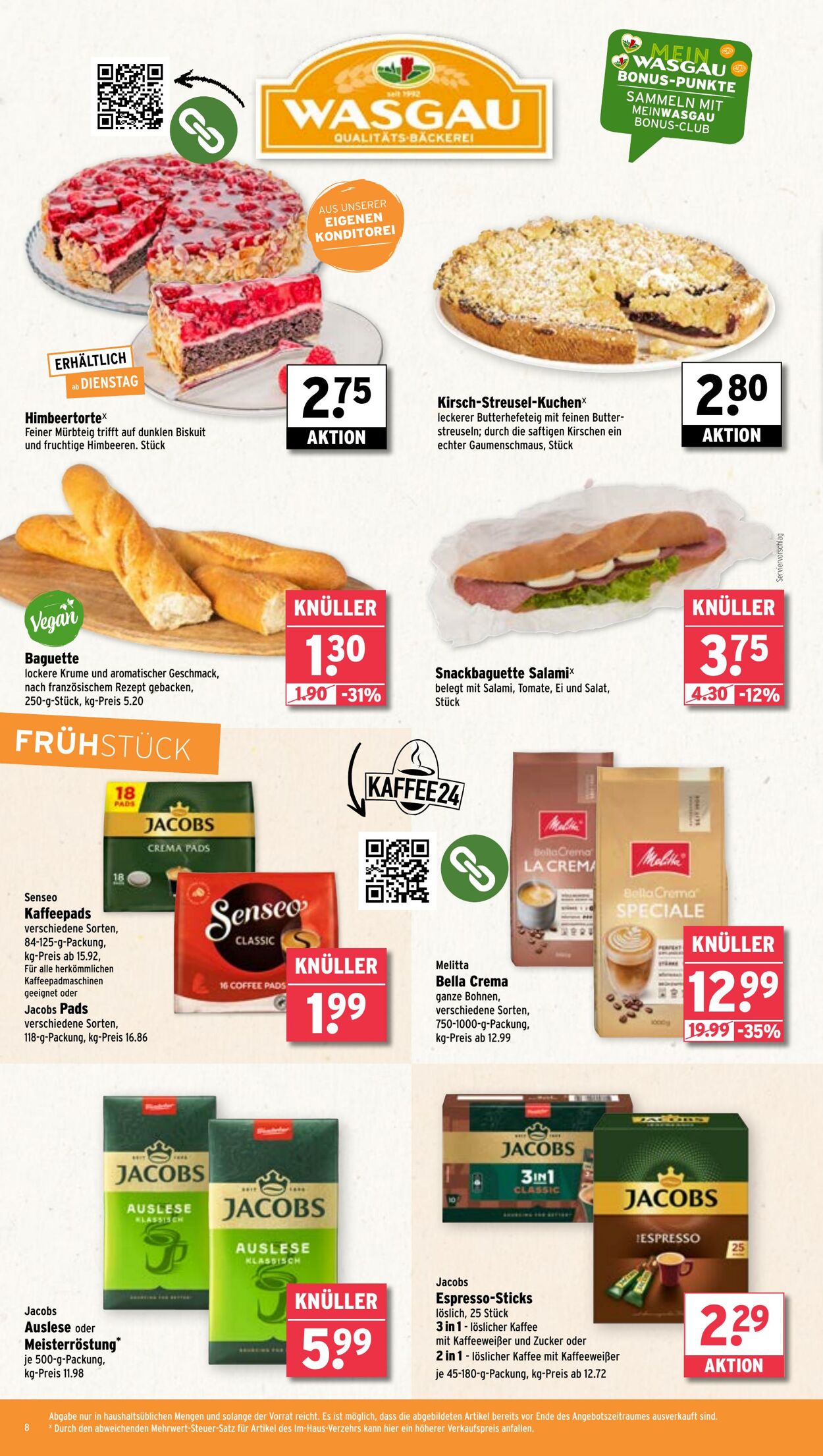 Prospekt Wasgau 16.06.2025 - 21.06.2025