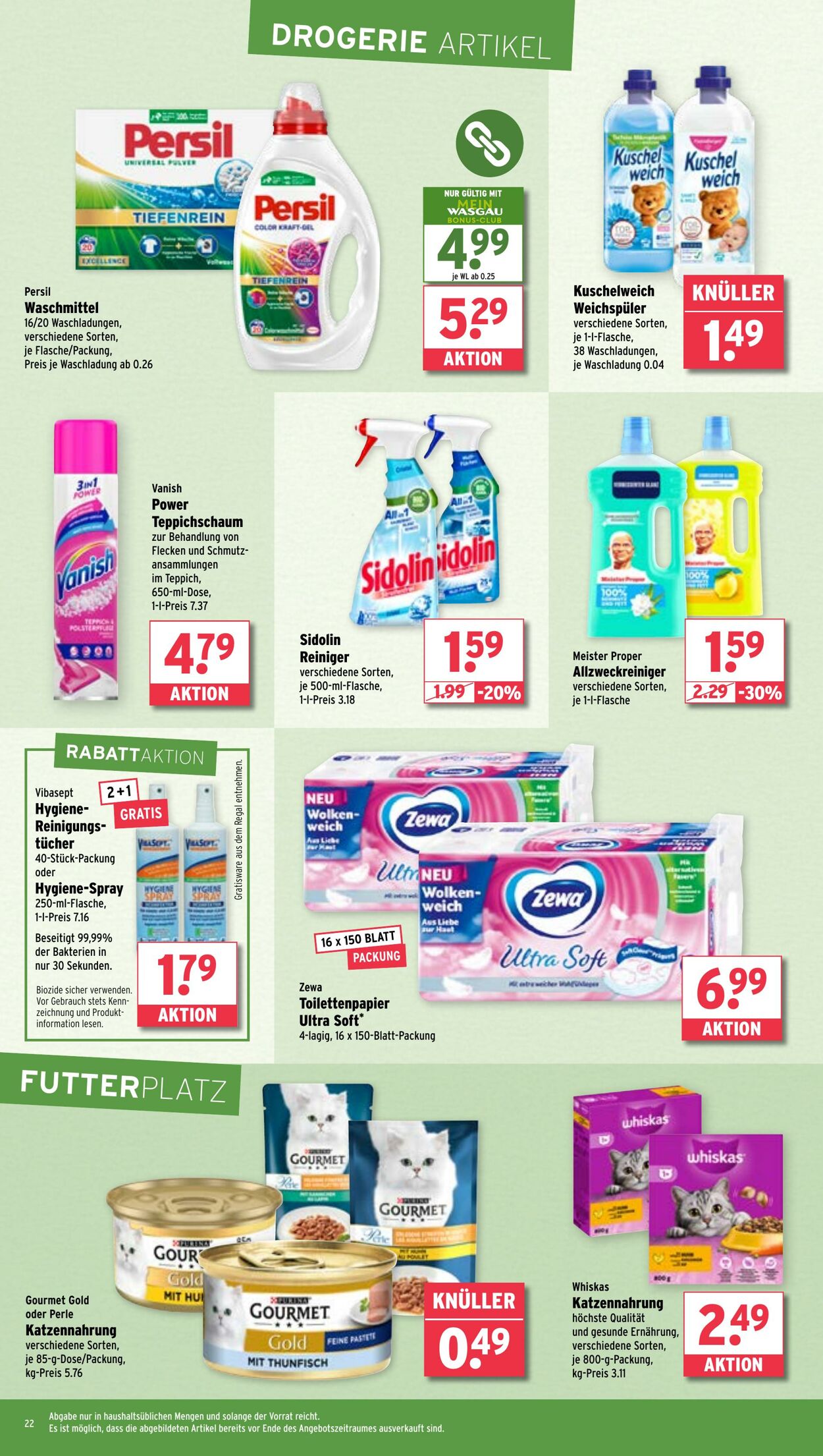 Prospekt Wasgau 23.06.2025 - 28.06.2025