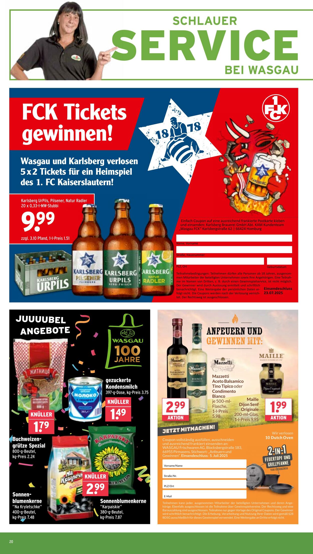 Prospekt Wasgau 23.06.2025 - 28.06.2025