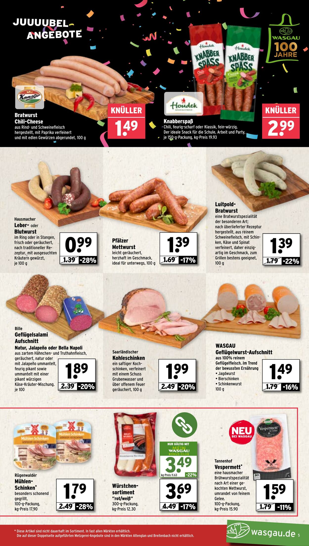Prospekt Wasgau 23.06.2025 - 28.06.2025