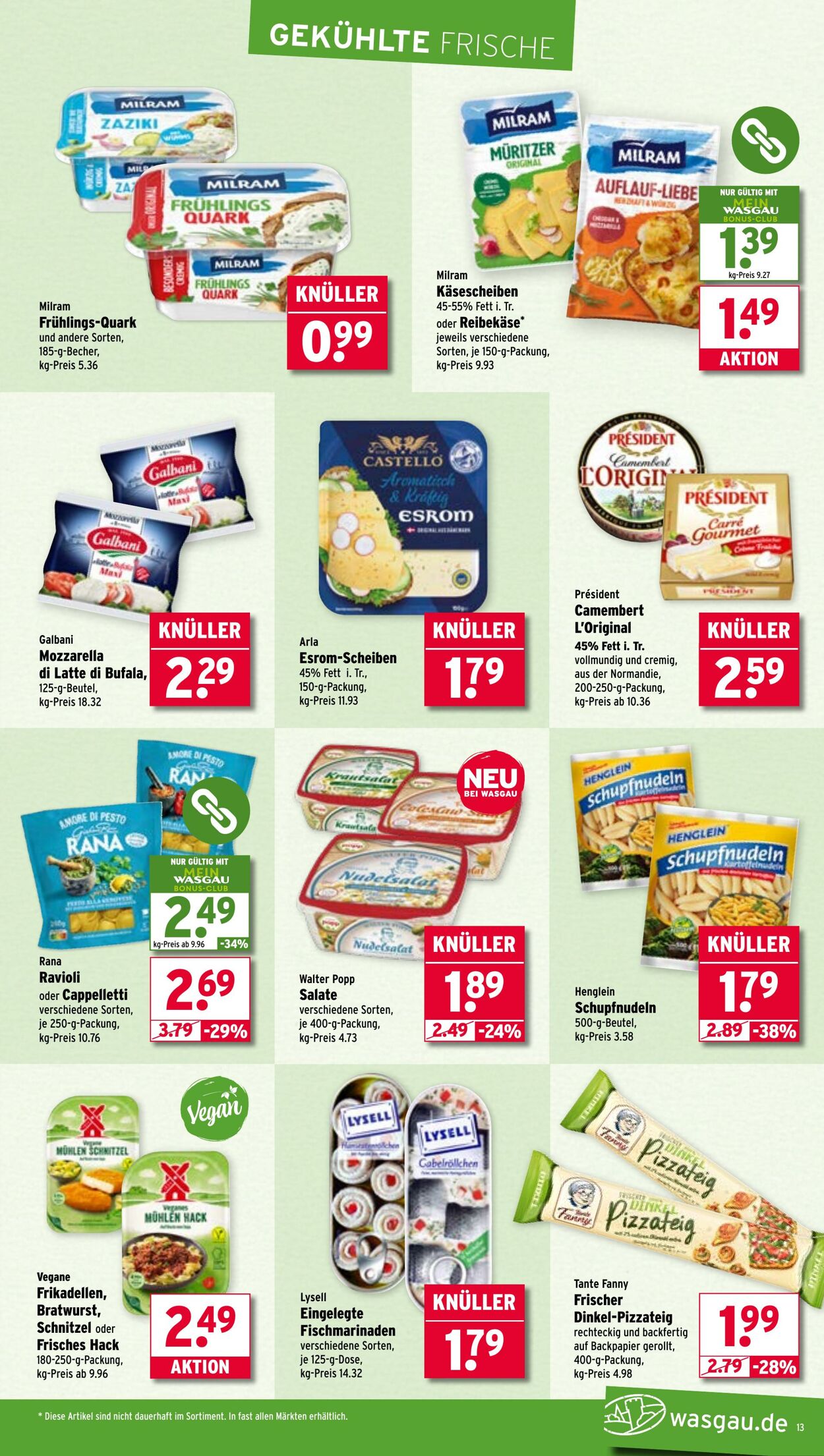 Prospekt Wasgau 30.06.2025 - 05.07.2025
