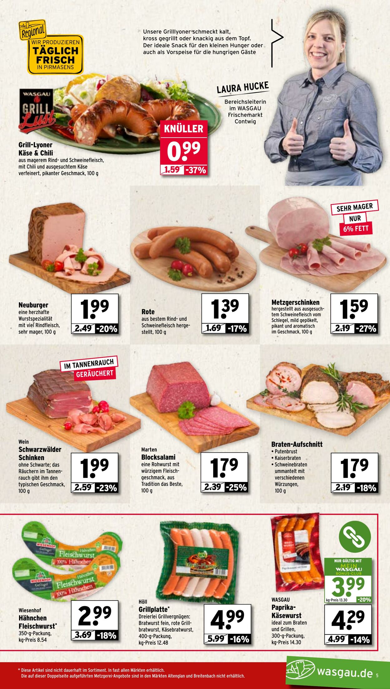 Prospekt Wasgau 30.06.2025 - 05.07.2025