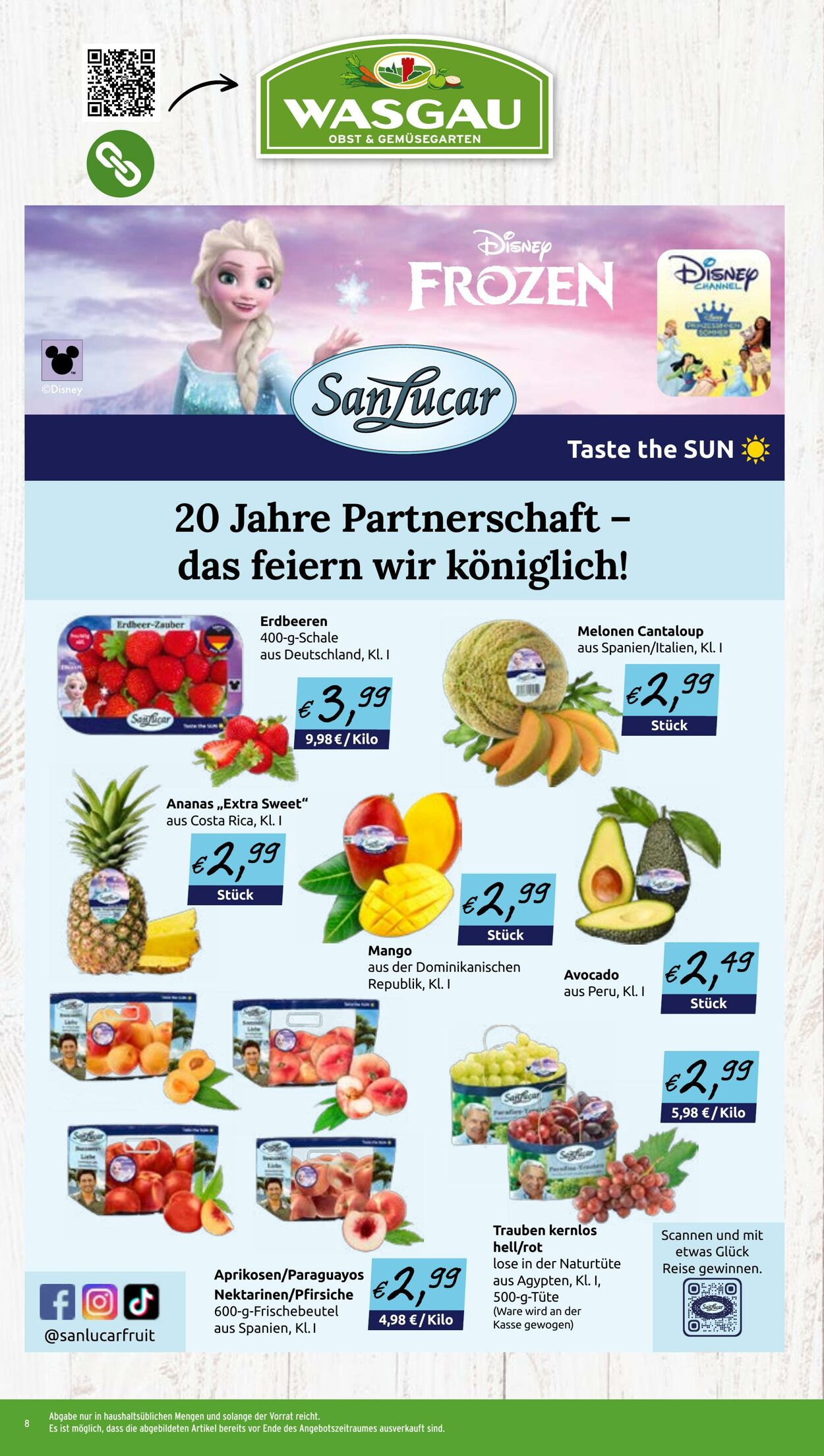 Prospekt Wasgau 30.06.2025 - 05.07.2025