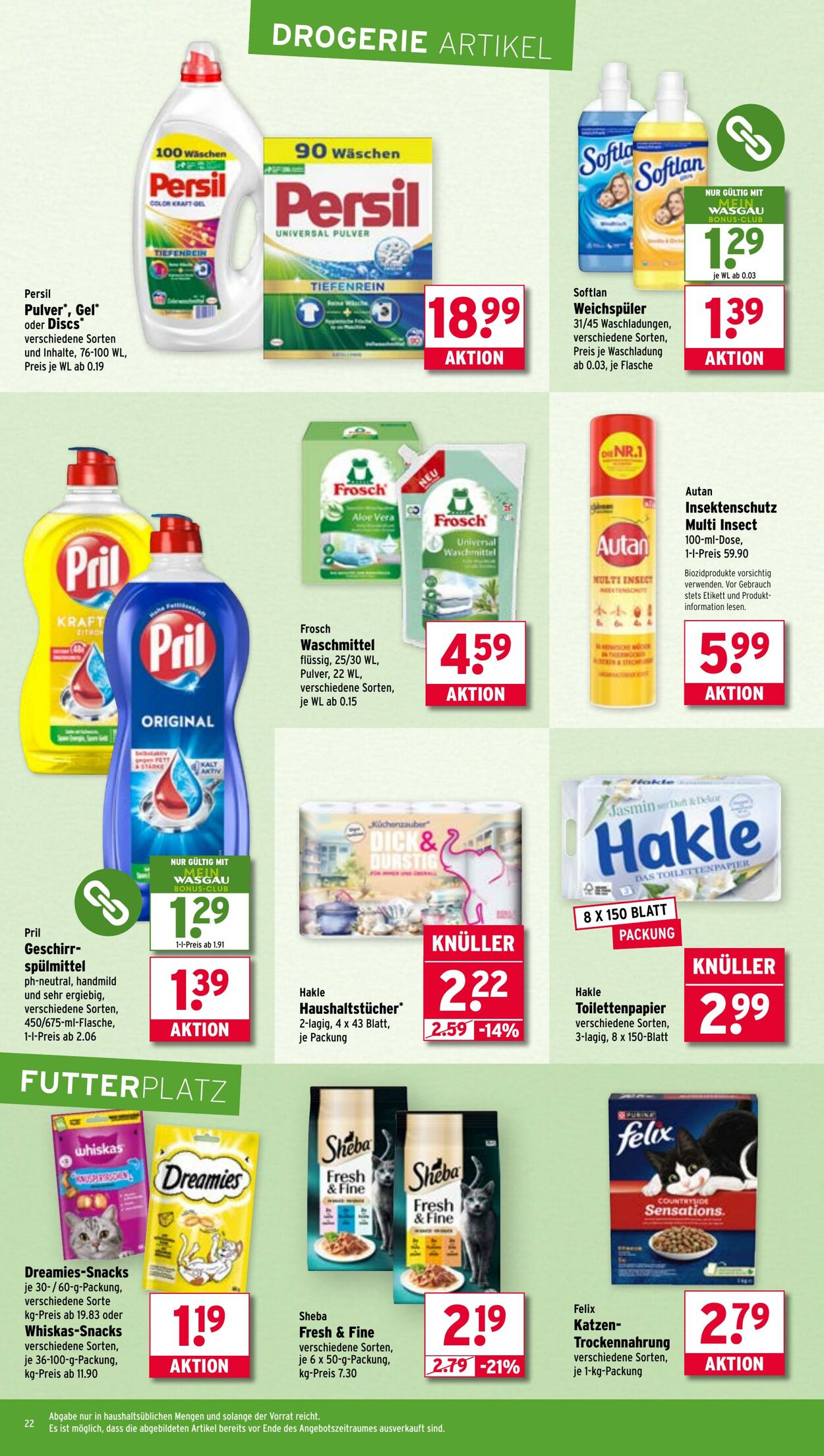Prospekt Wasgau 07.07.2025 - 12.07.2025