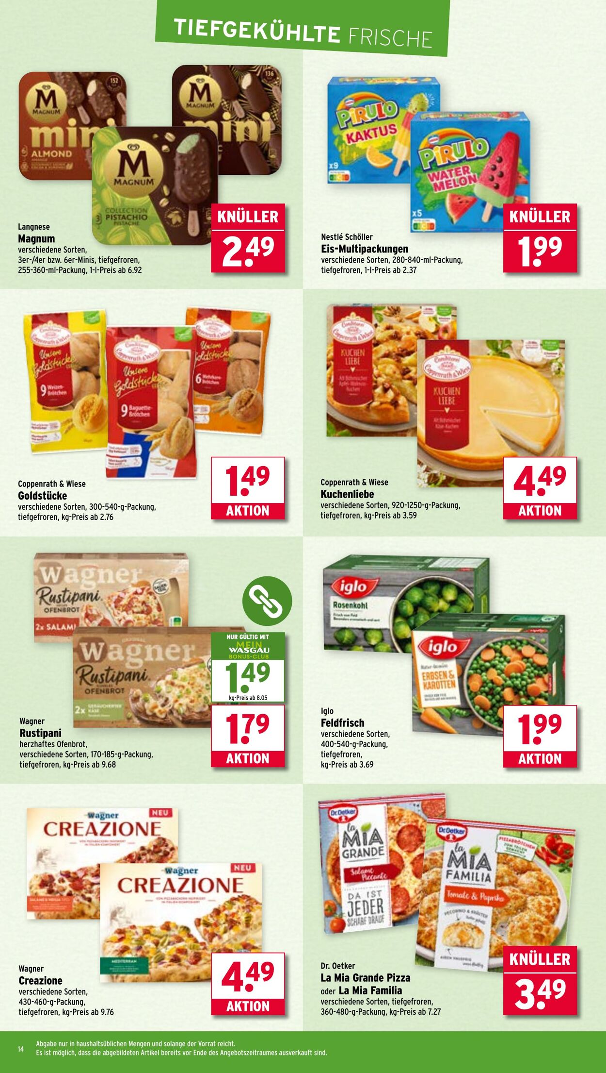 Prospekt Wasgau 07.07.2025 - 12.07.2025