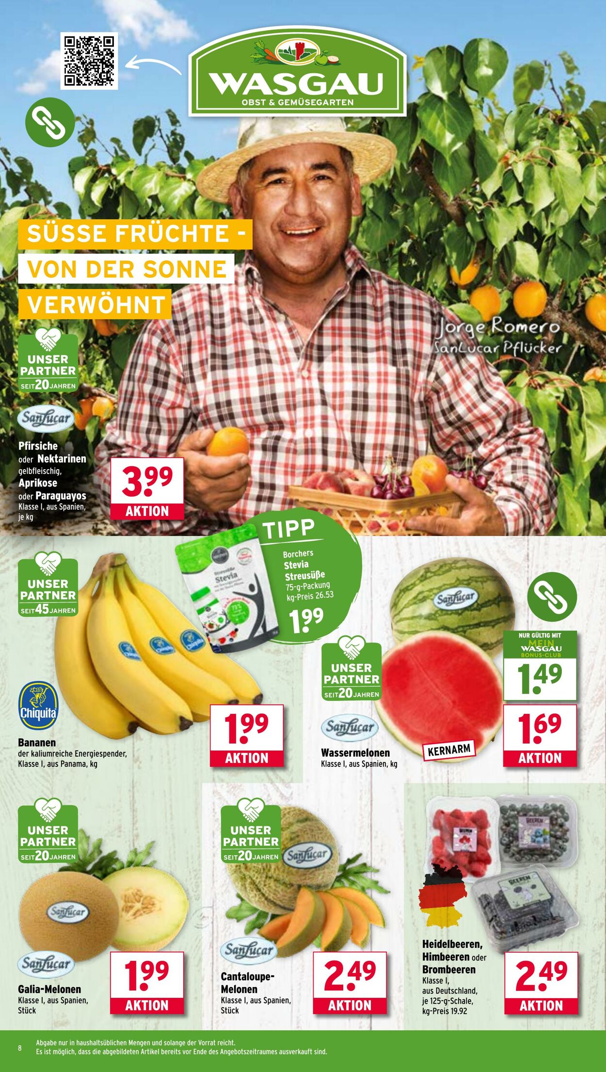 Prospekt Wasgau 07.07.2025 - 12.07.2025