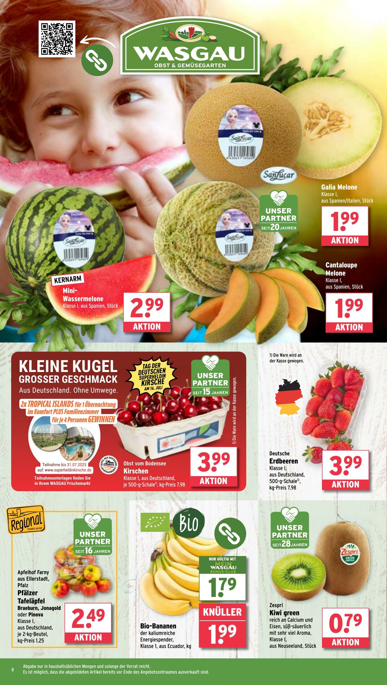 Prospekt Wasgau 14.07.2025 - 19.07.2025