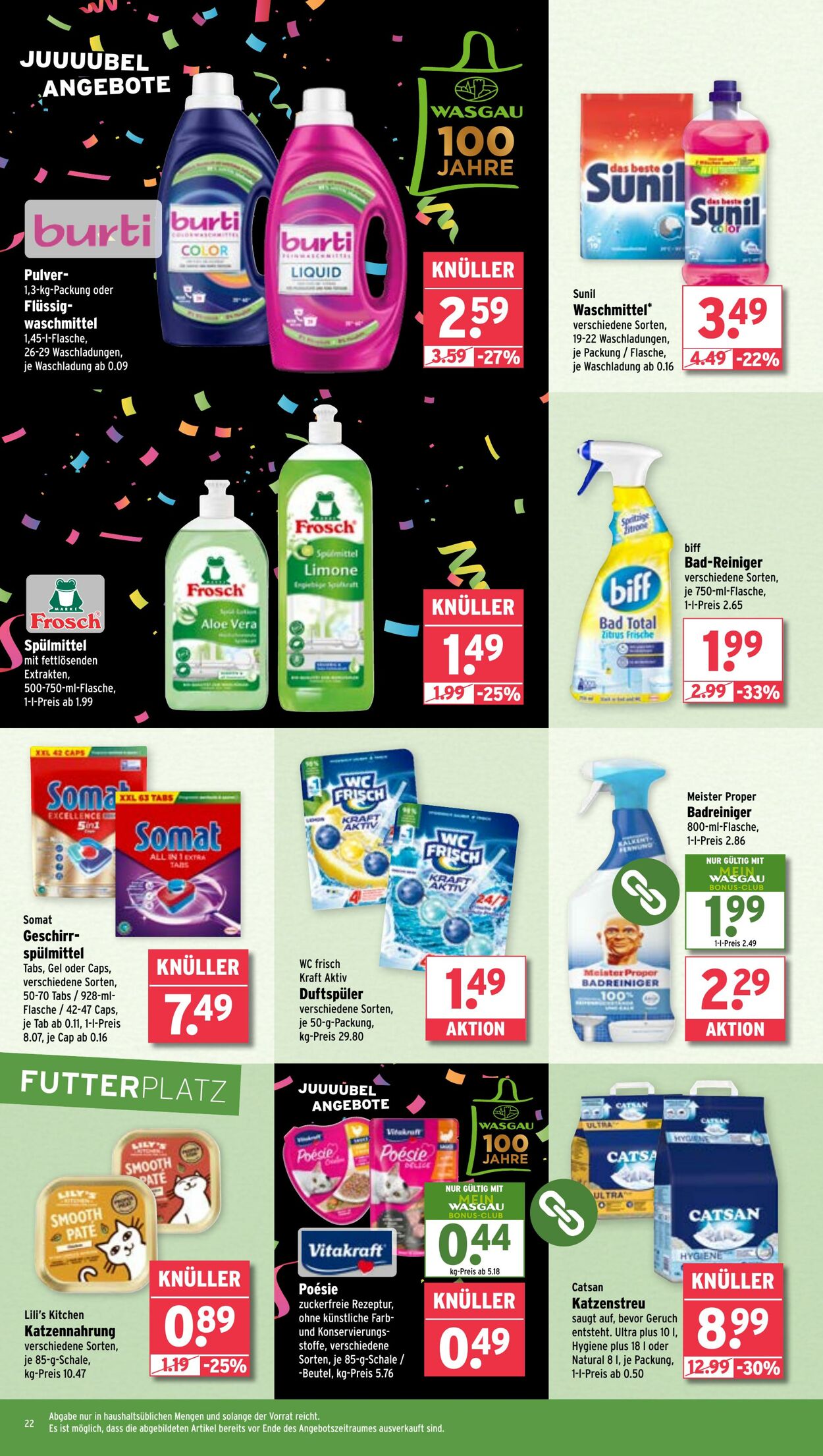 Prospekt Wasgau 14.07.2025 - 19.07.2025