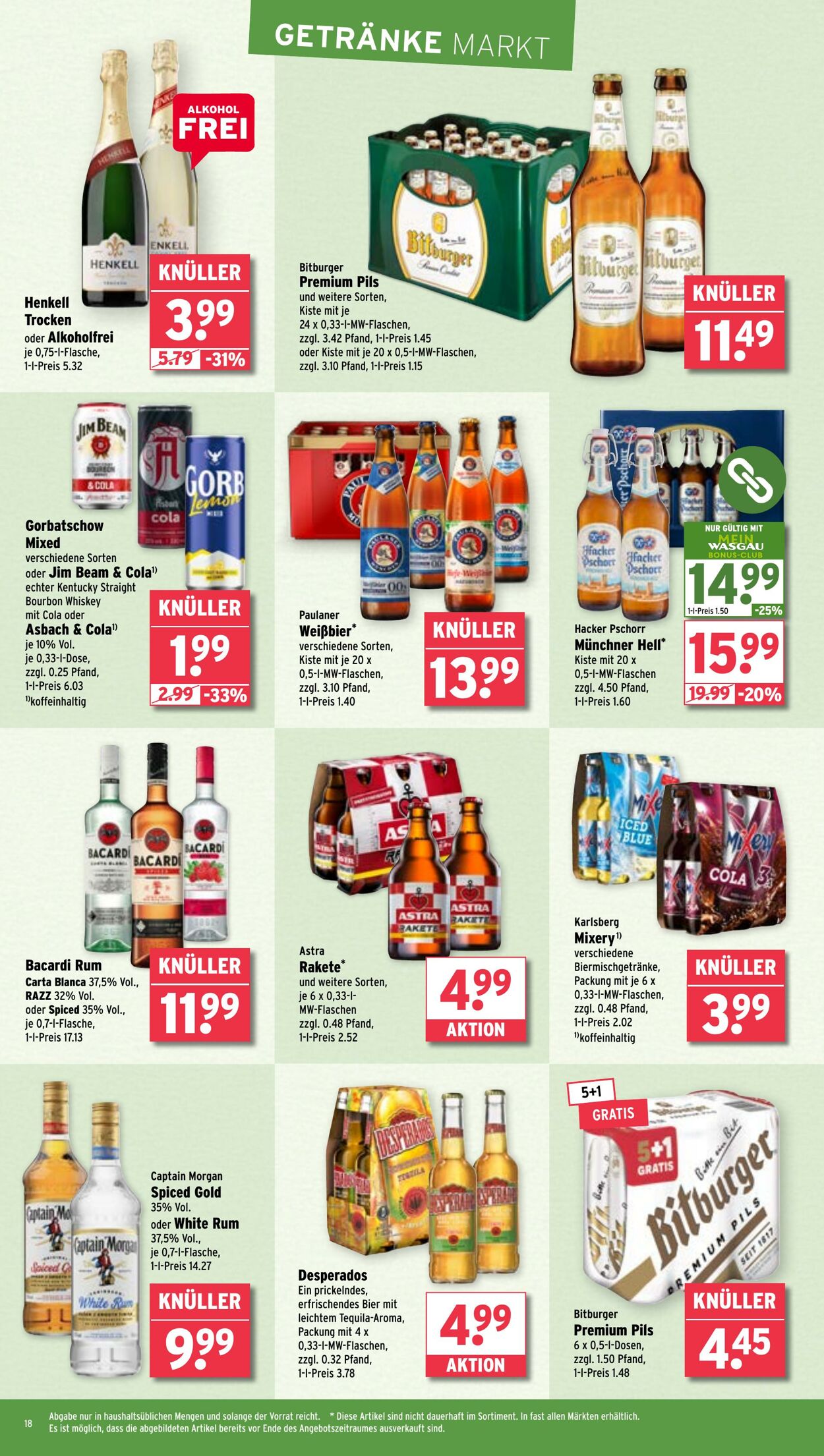 Prospekt Wasgau 14.07.2025 - 19.07.2025