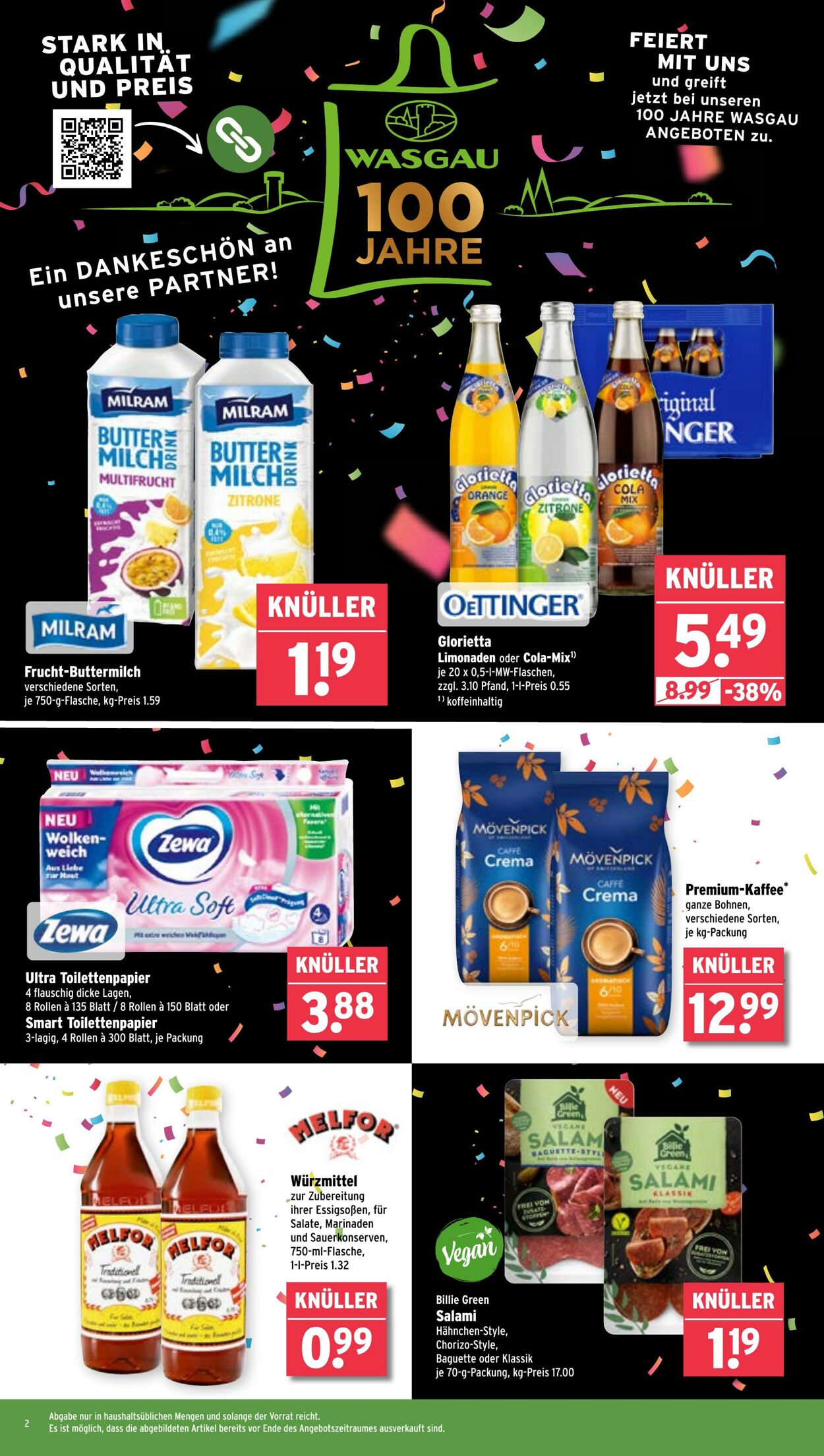 Prospekt Wasgau 14.07.2025 - 19.07.2025