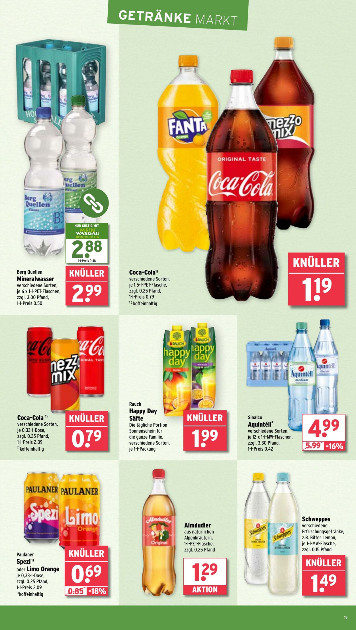 Prospekt Wasgau 14.07.2025 - 19.07.2025