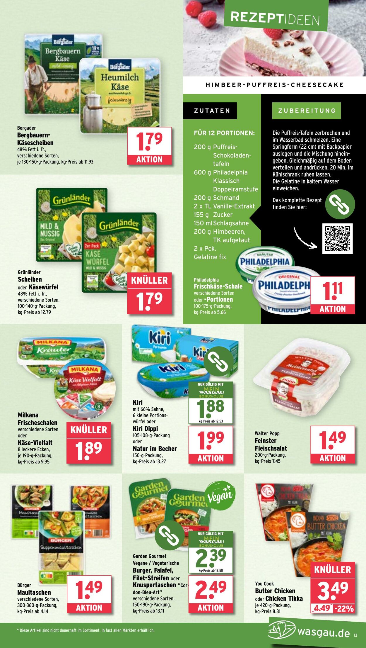 Prospekt Wasgau 14.07.2025 - 19.07.2025