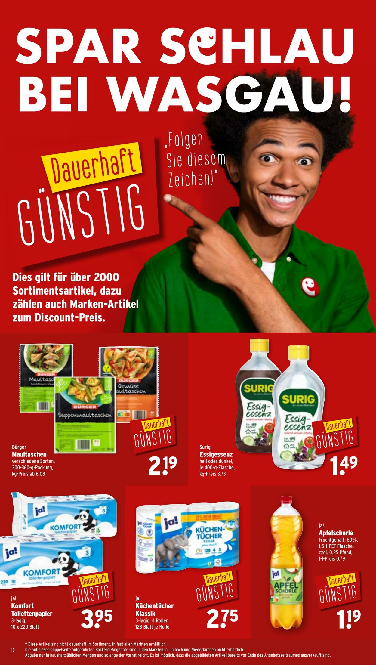 Prospekt Wasgau 04.08.2025 - 09.08.2025