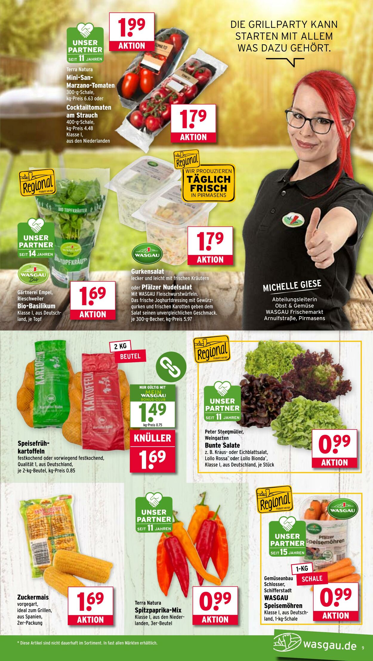 Prospekt Wasgau 04.08.2025 - 09.08.2025