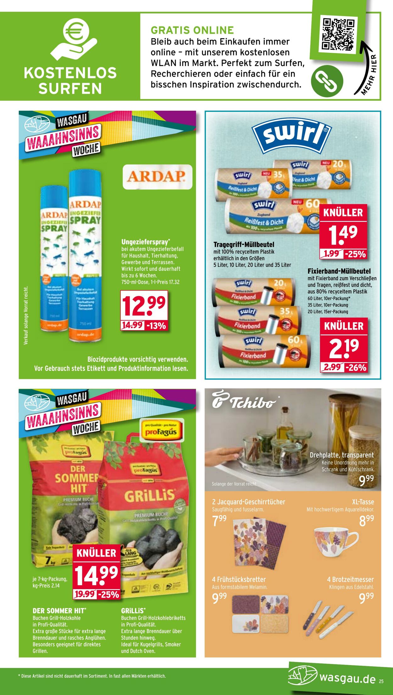 Prospekt Wasgau 04.08.2025 - 09.08.2025